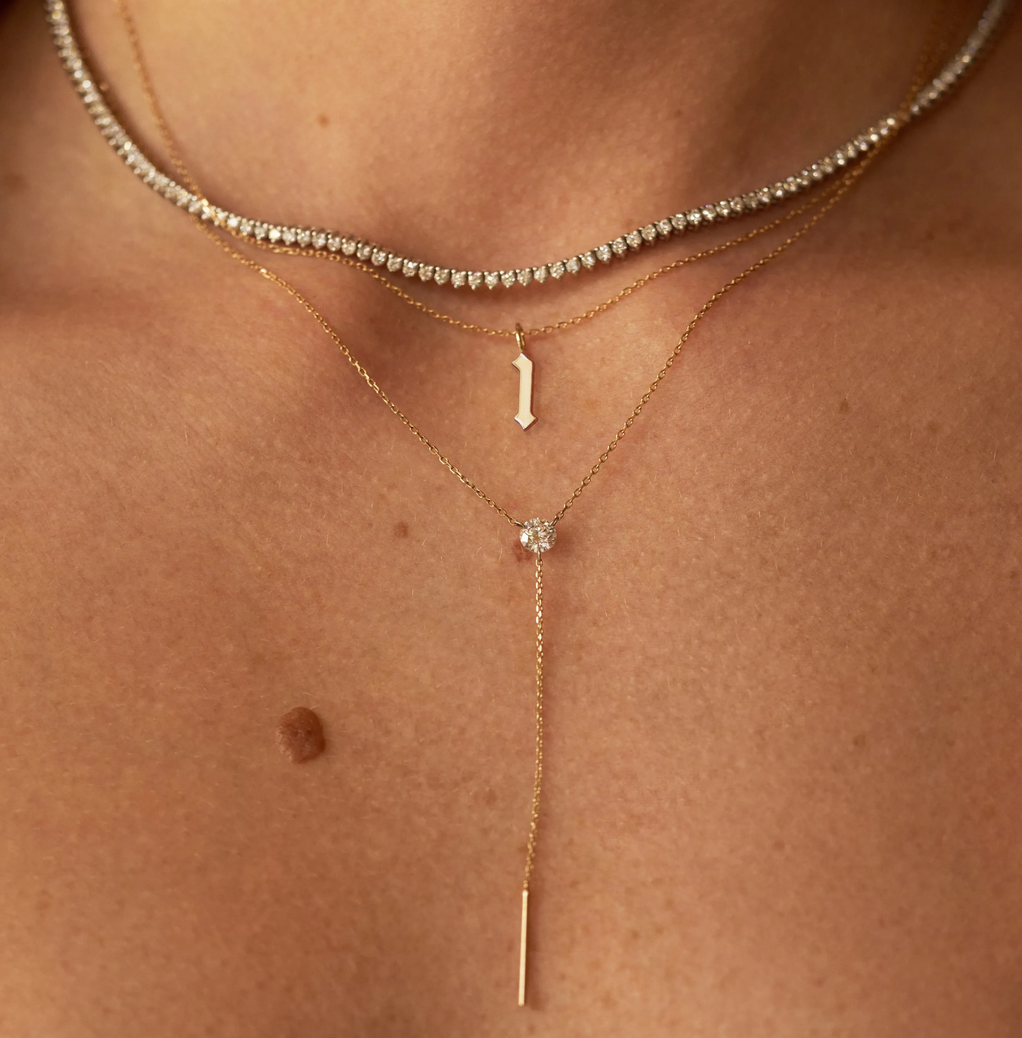 Bonne Chance Necklace Charm One sold by Sophie Ratner product image thumbnail 2