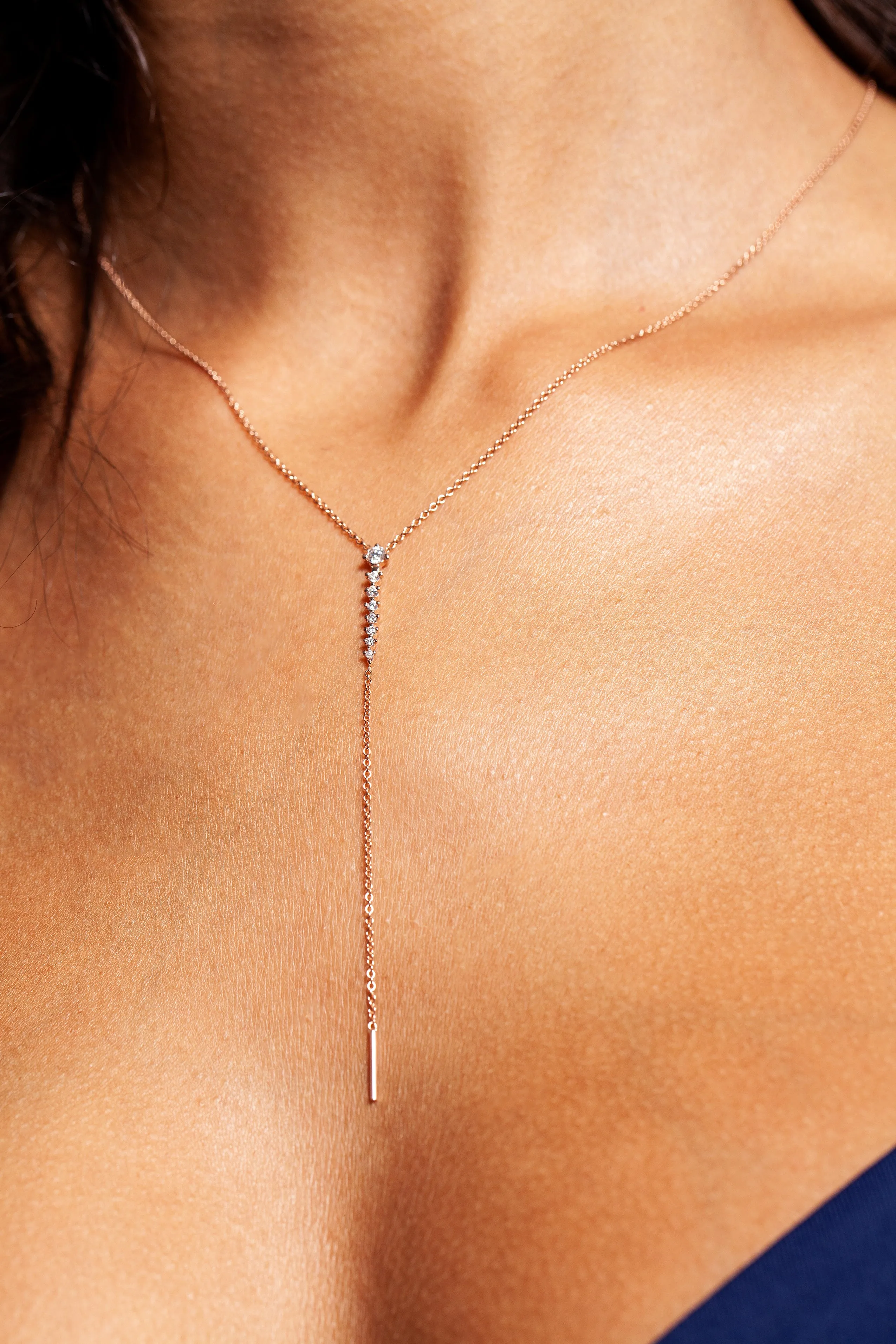 Vertebrae Drop Lariat Necklace sold by Sophie Ratner product image thumbnail 2