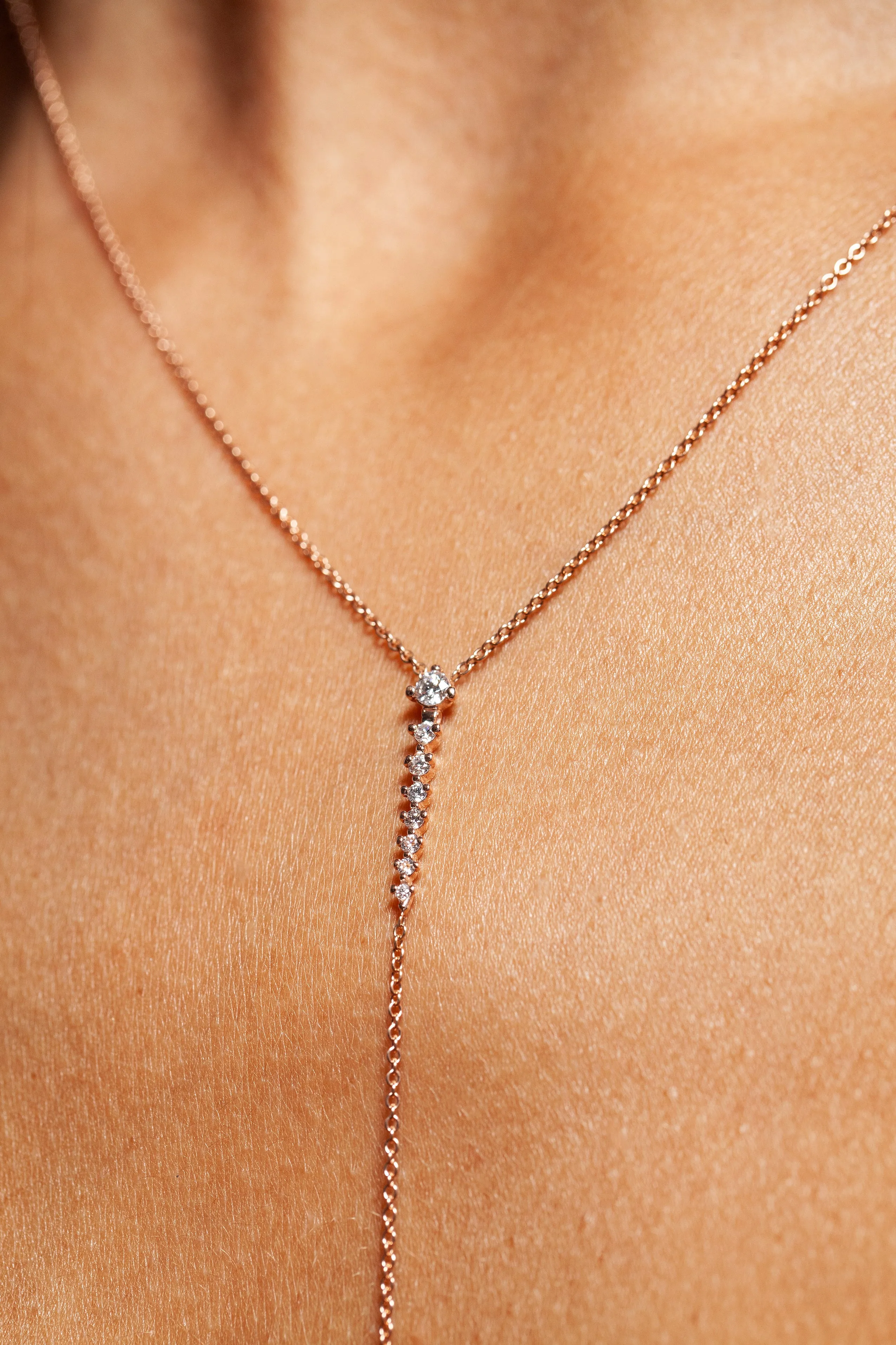 Vertebrae Drop Lariat Necklace sold by Sophie Ratner product image thumbnail 5