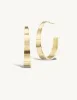Grand Ridged Hoops sold by Sophie Ratner