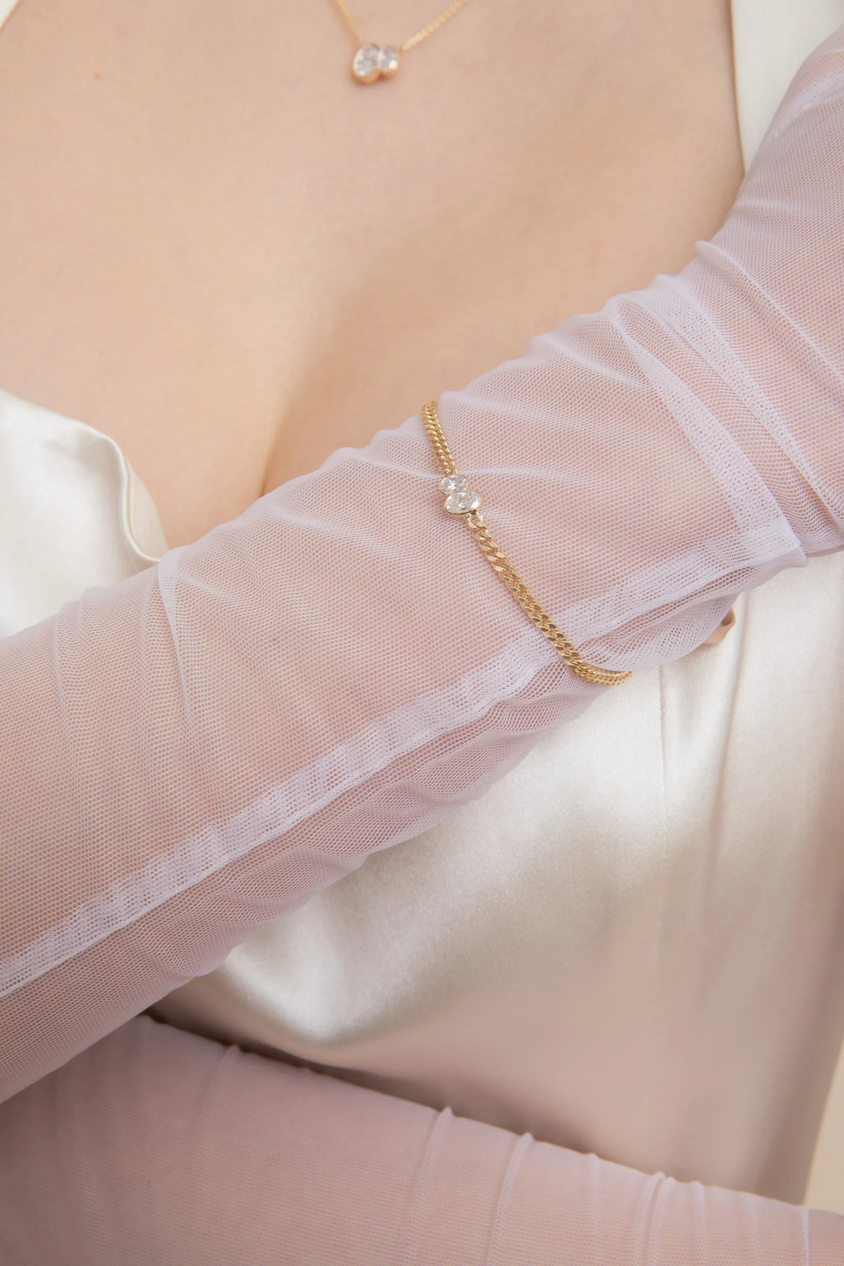 Duet Oval Bracelet sold by Sophie Ratner product image thumbnail 2