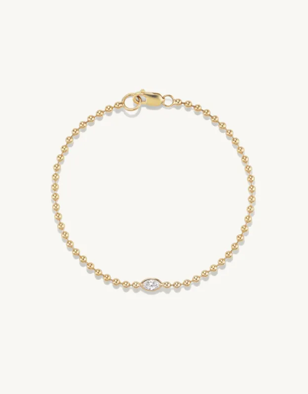 Beaded Marquise Bracelet sold by Sophie Ratner