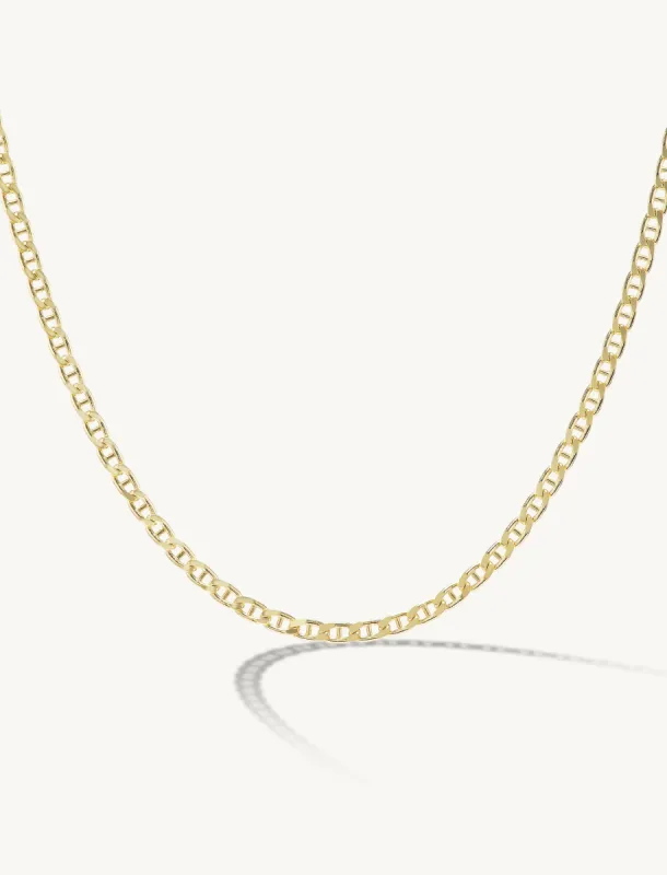 Mariner Curb Chain Necklace sold by Sophie Ratner