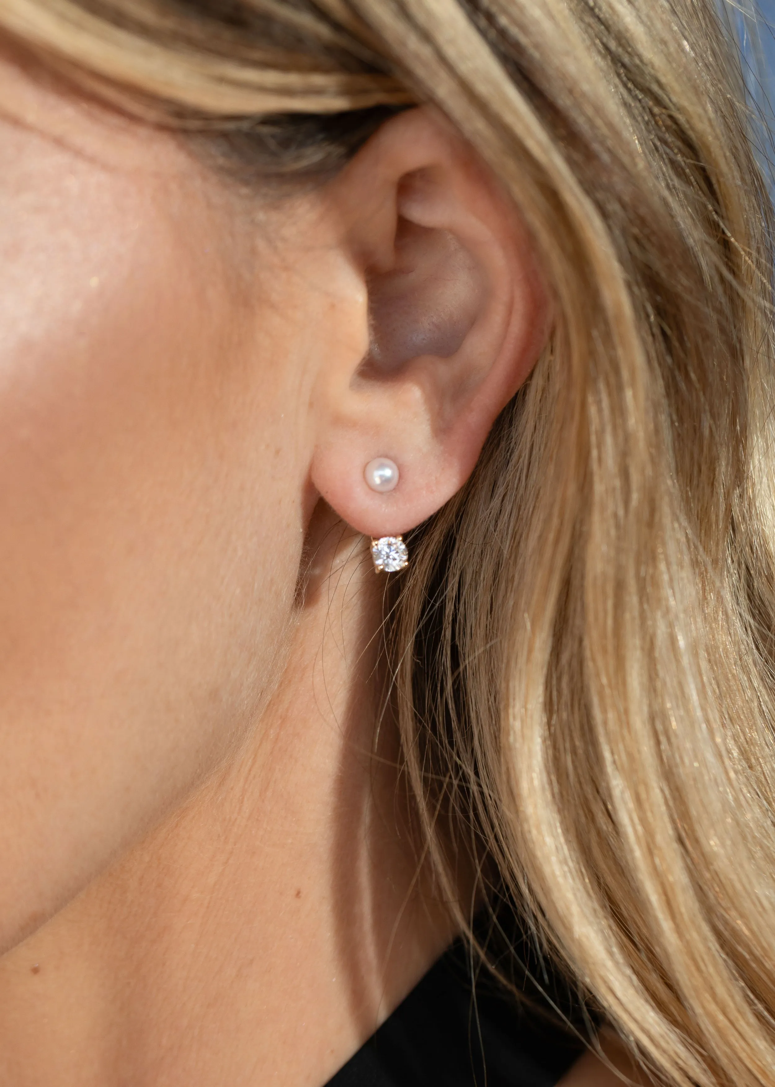 Pearl Stud sold by Sophie Ratner product image thumbnail 5