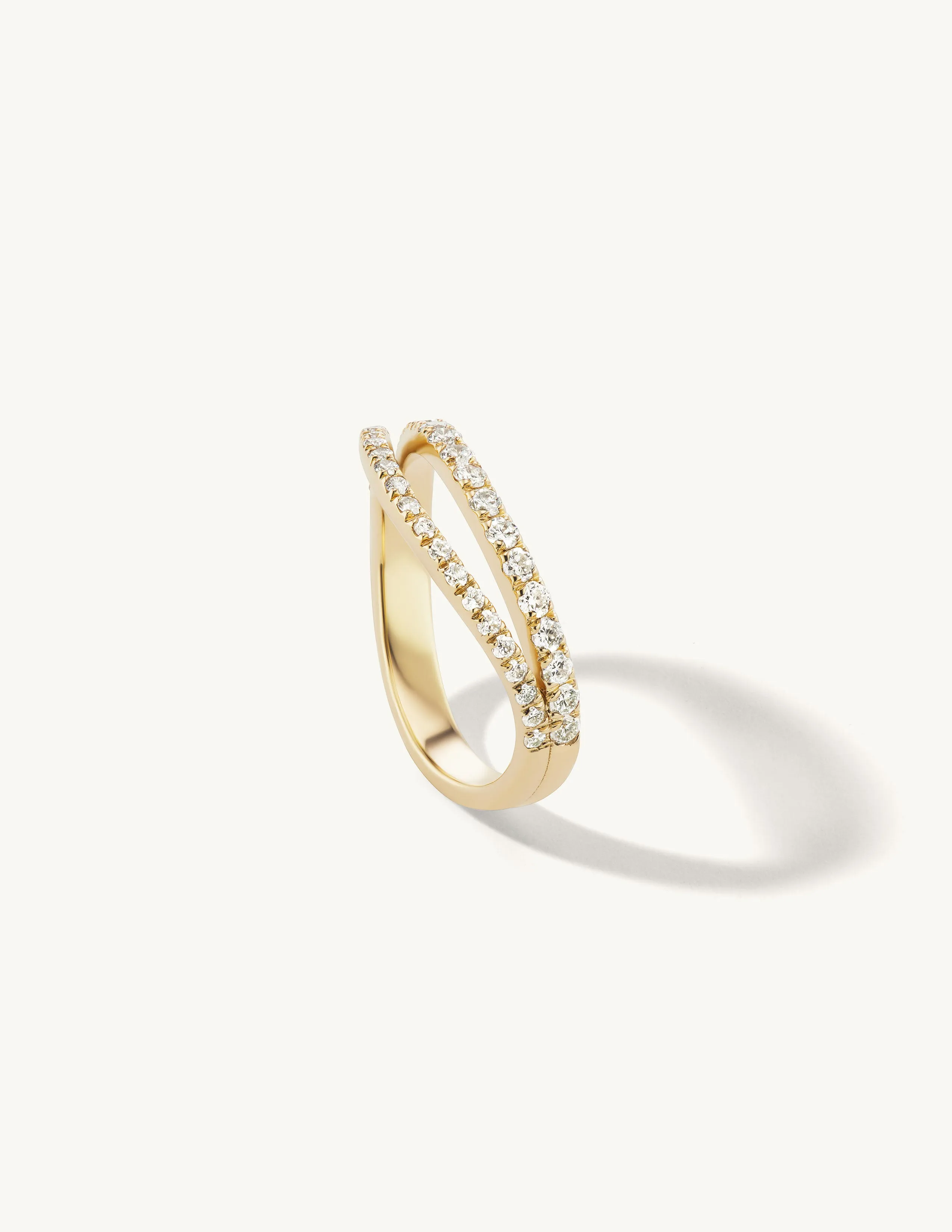 Pave Merging Bands sold by Sophie Ratner
