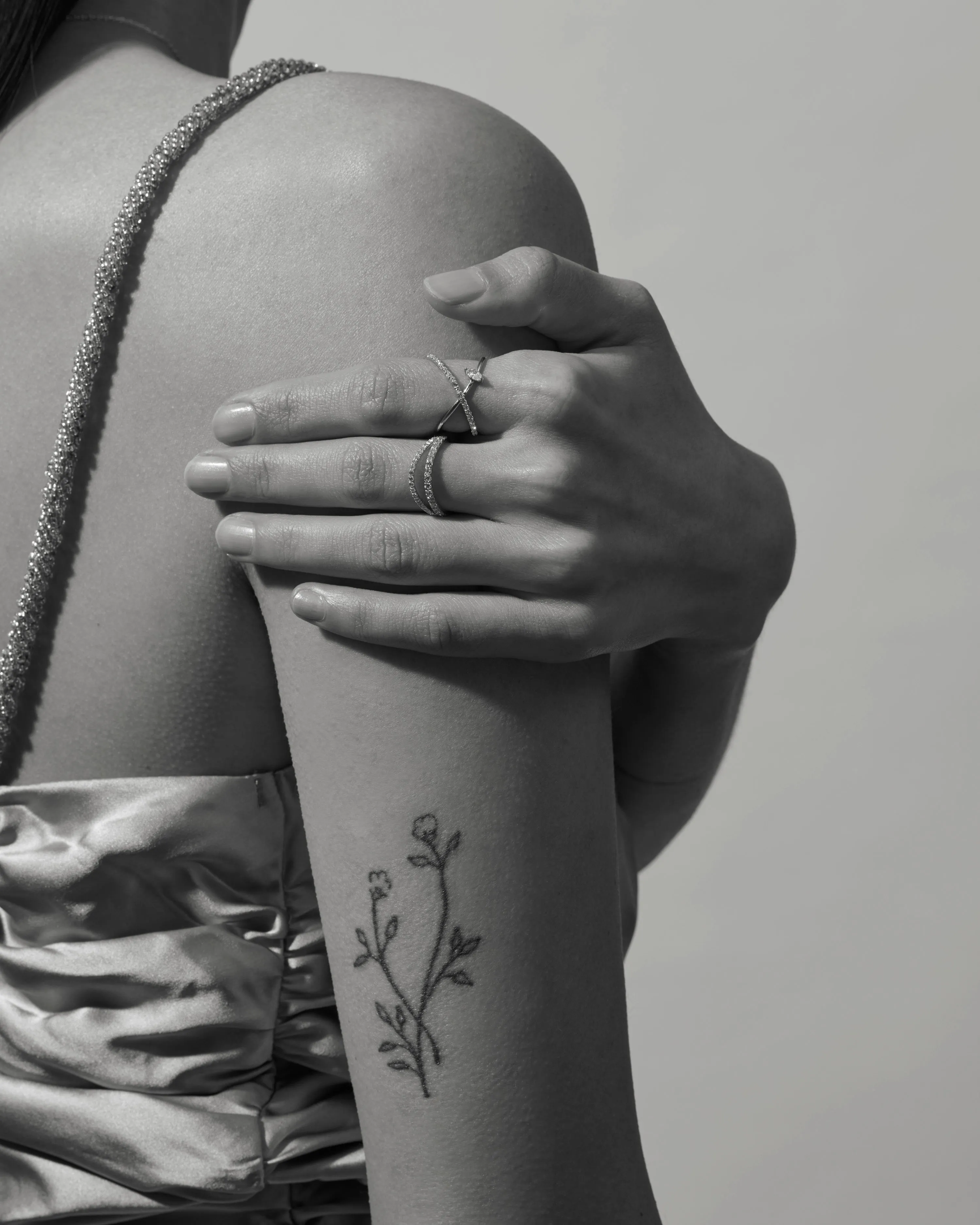 Pave Merging Bands sold by Sophie Ratner product image thumbnail 4