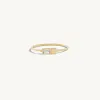 Stacked Single Diamond Bond Ring sold by Sophie Ratner