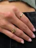 Stacked Single Diamond Bond Ring sold by Sophie Ratner