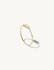 Stacked Single Diamond Bond Ring sold by Sophie Ratner