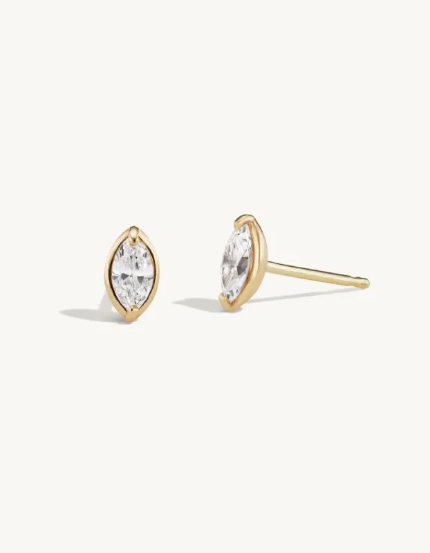 Marquise Studs sold by Sophie Ratner