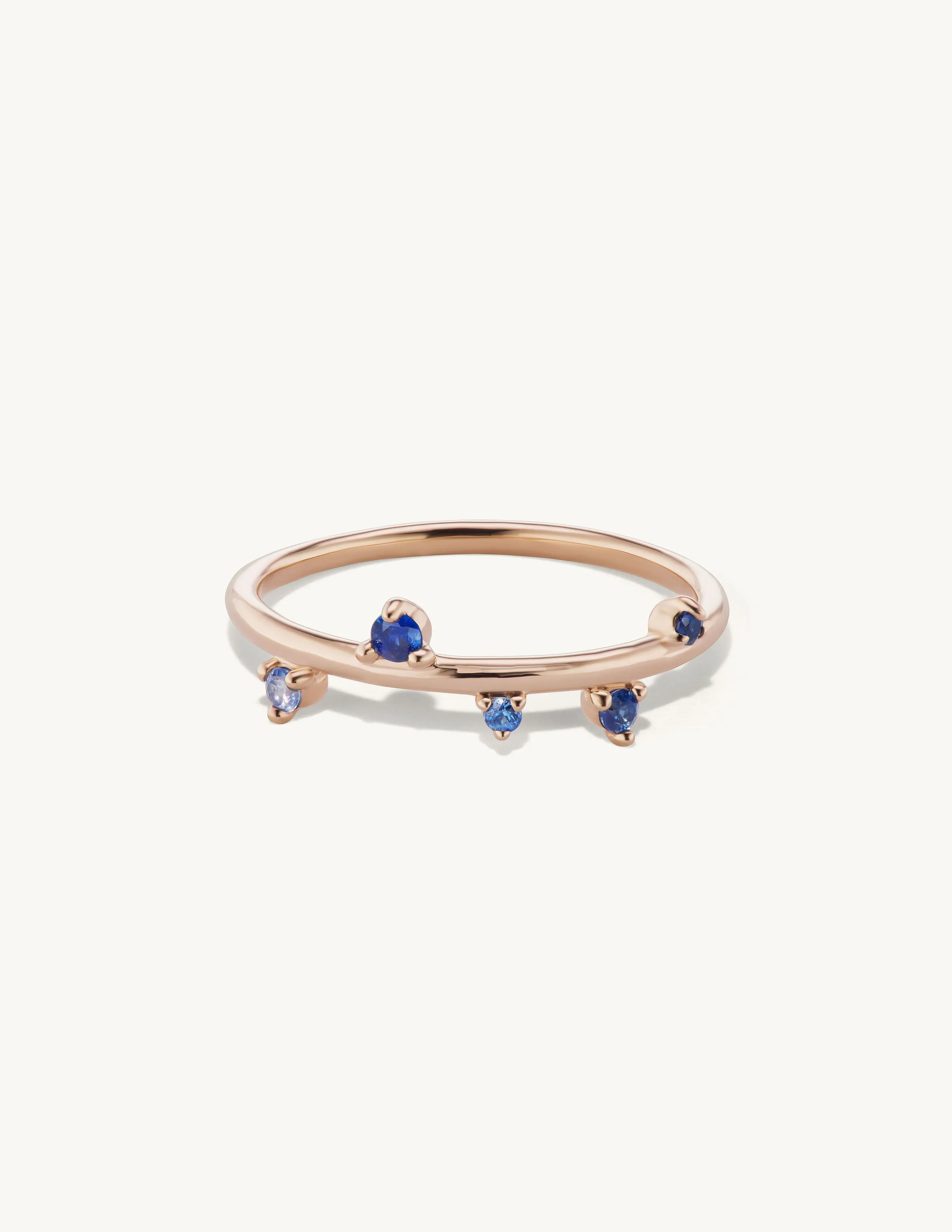 Sapphire Scatter Band sold by Sophie Ratner product image thumbnail 5