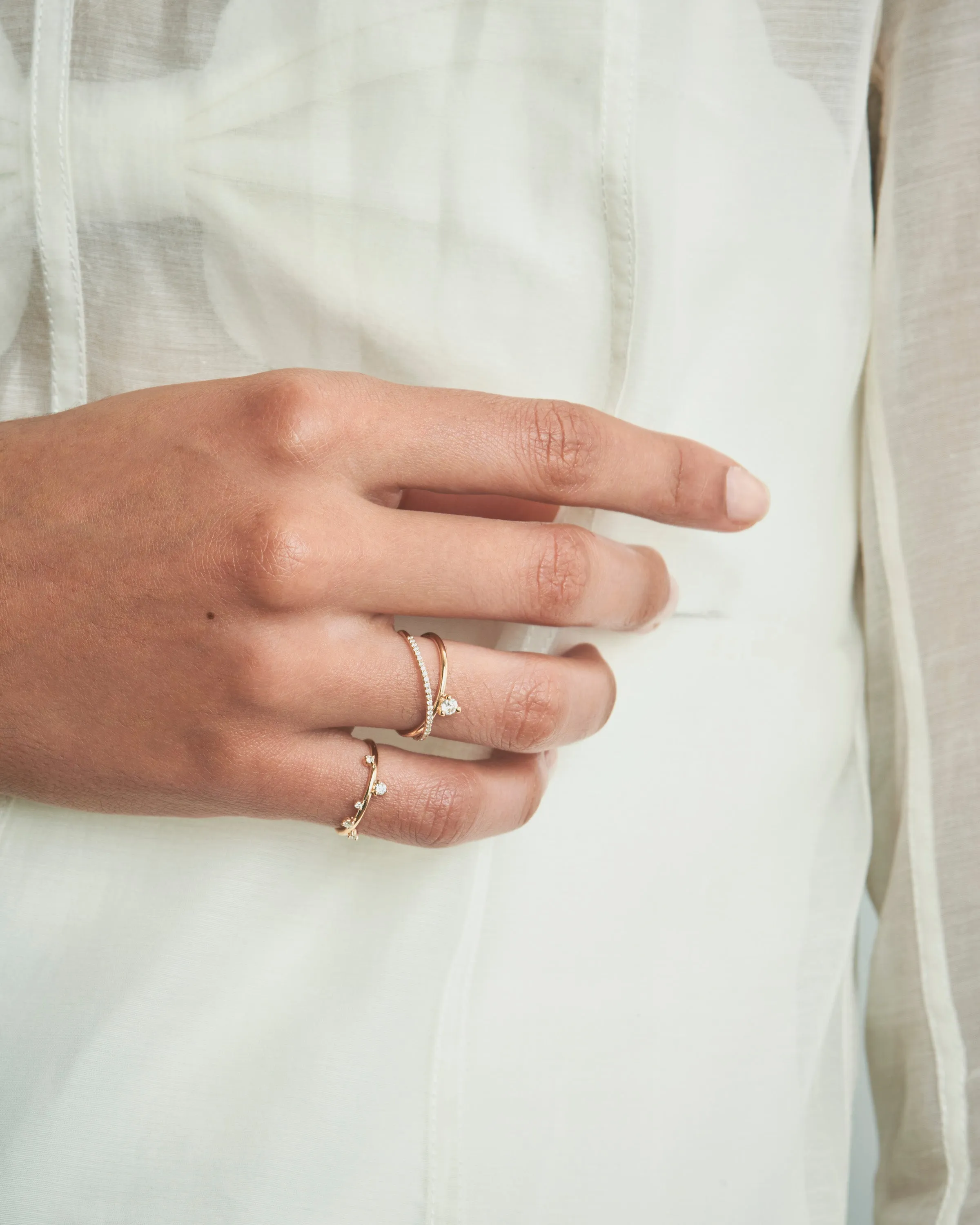 Sapphire Scatter Band sold by Sophie Ratner product image thumbnail 2