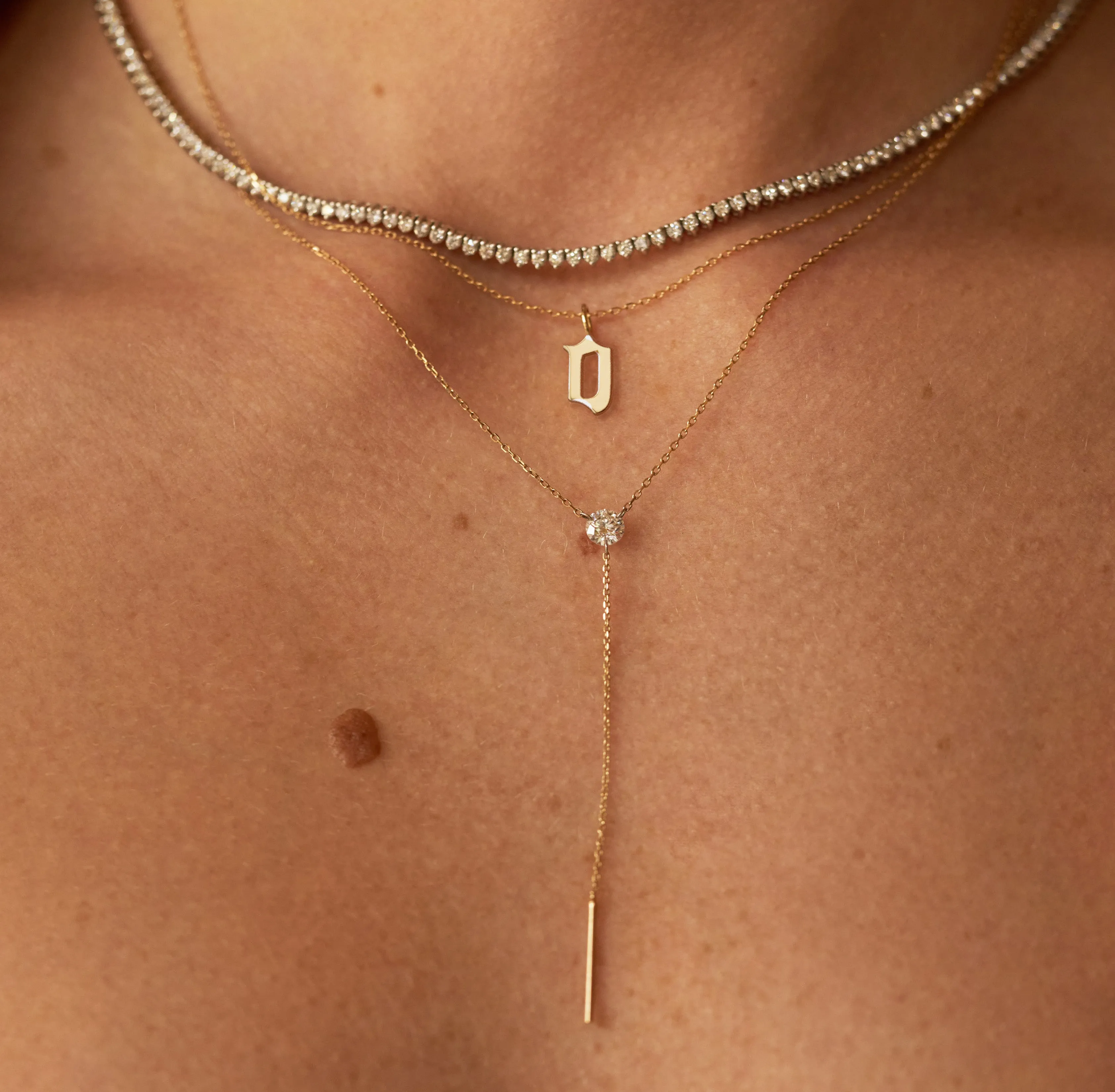 Bonne Chance Necklace Charm Zero sold by Sophie Ratner product image thumbnail 2