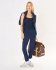 Franklin Ribbed Square Neck Tank sold by The Wheat Collection