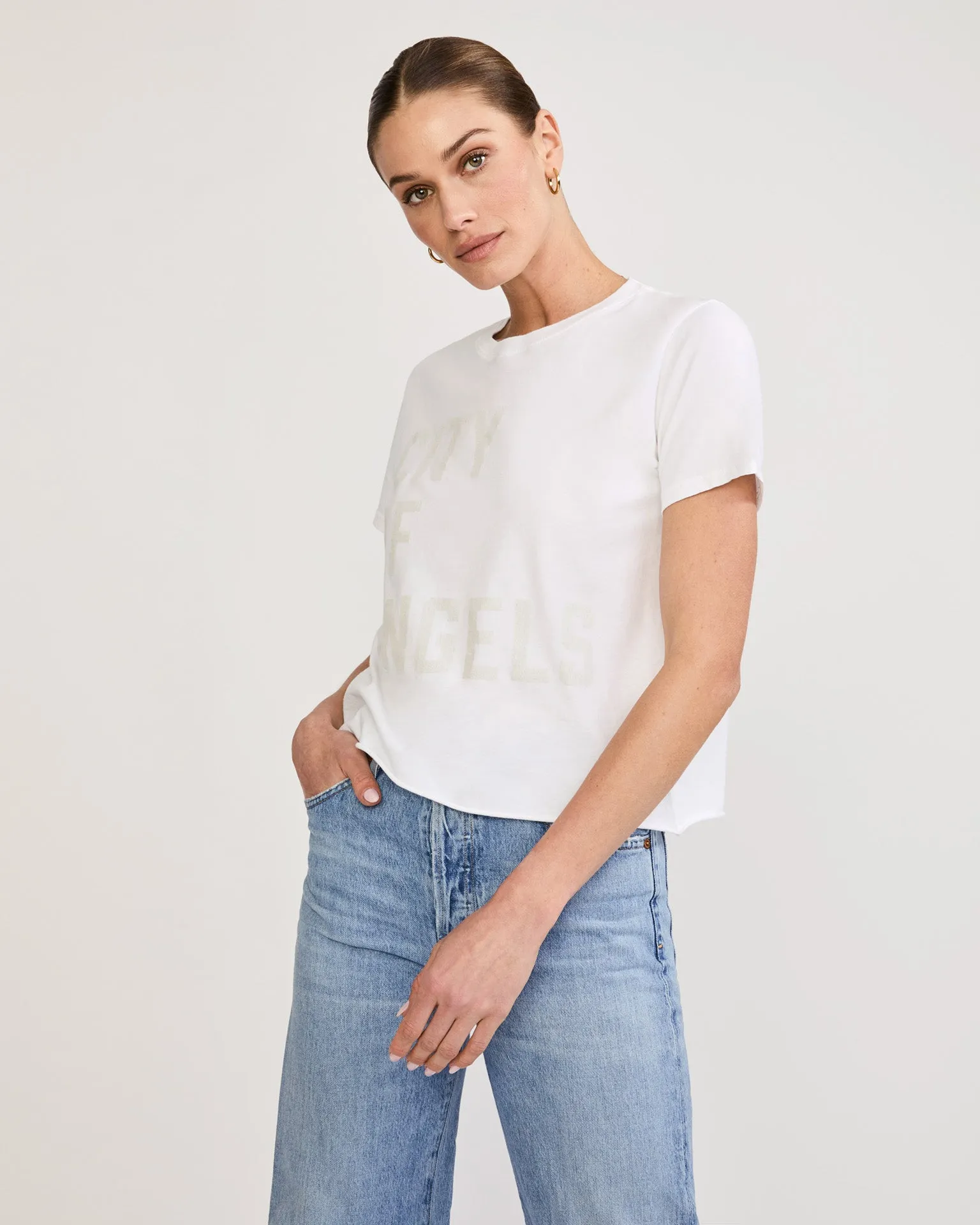 City of Angels Tee - White sold by The Wheat Collection product image thumbnail 2