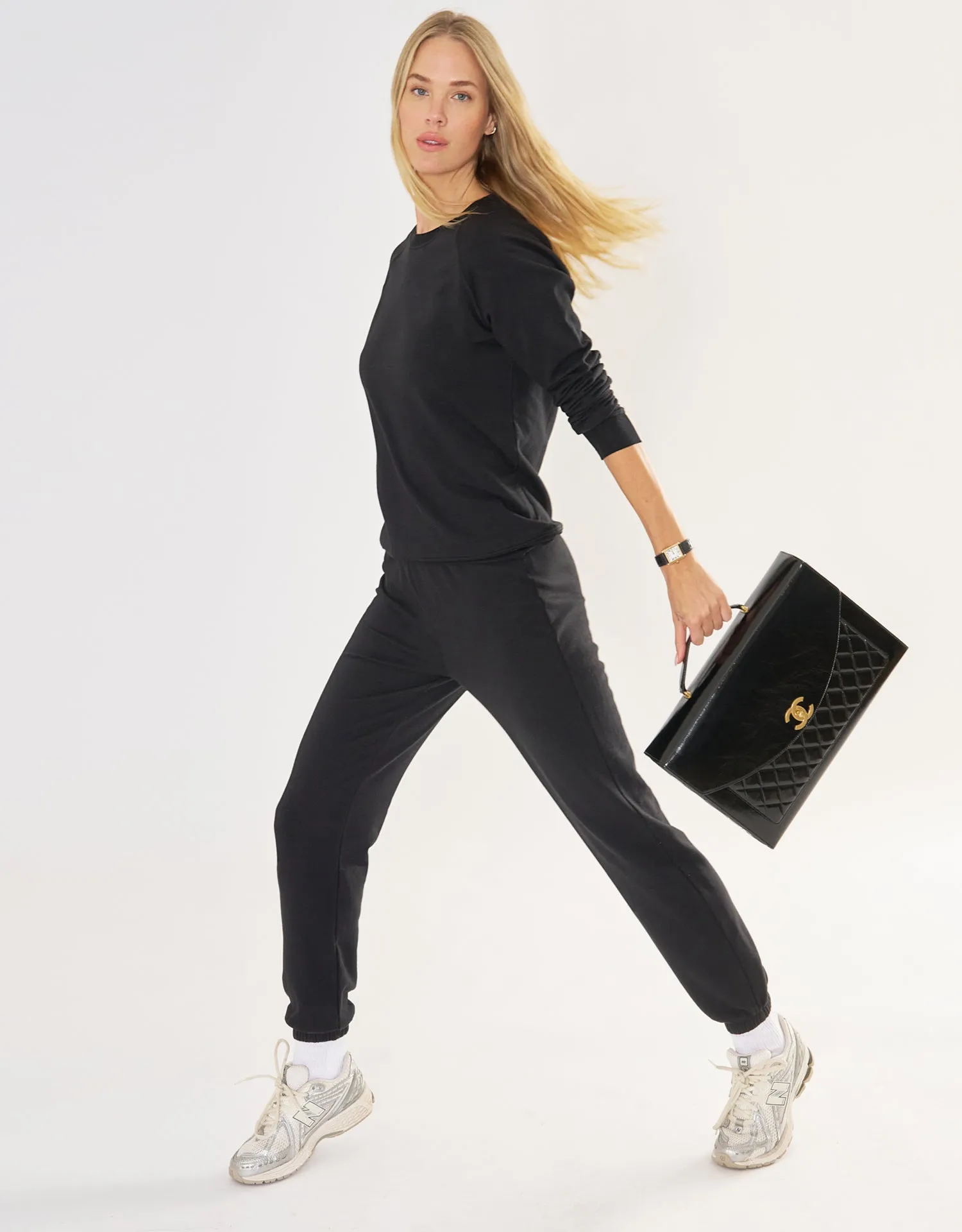 Nashville Sweatshirt - Black sold by The Wheat Collection product image thumbnail 3