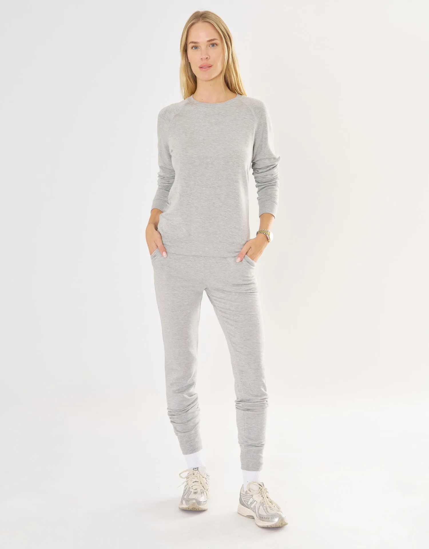 Nashville Sweatshirt - Heather Grey sold by The Wheat Collection product image thumbnail 2