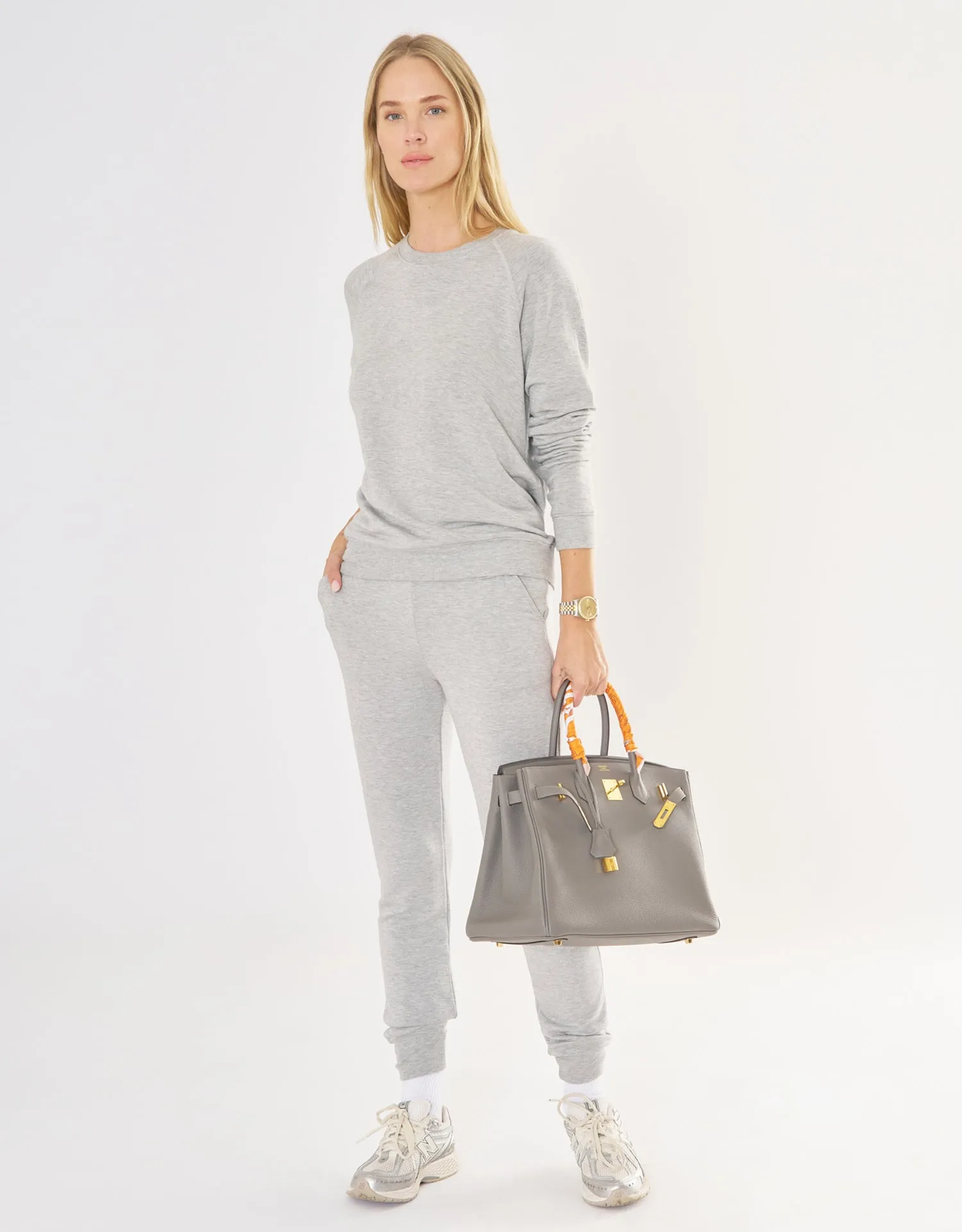 Nashville Sweatshirt - Heather Grey sold by The Wheat Collection