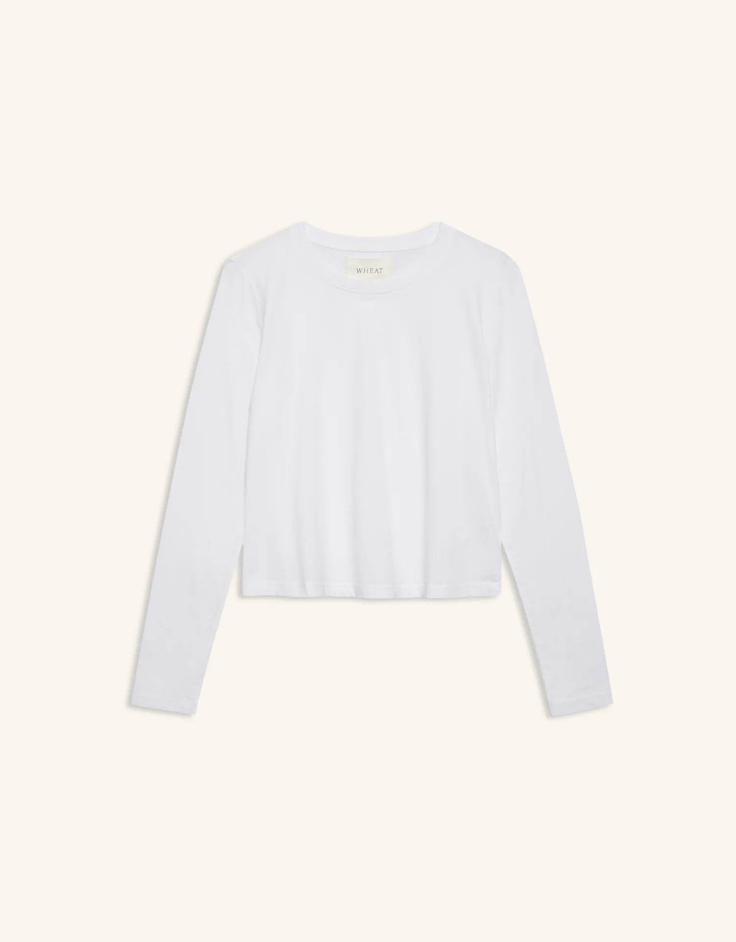 Austin Long Sleeve Tee - White sold by The Wheat Collection product image thumbnail 4