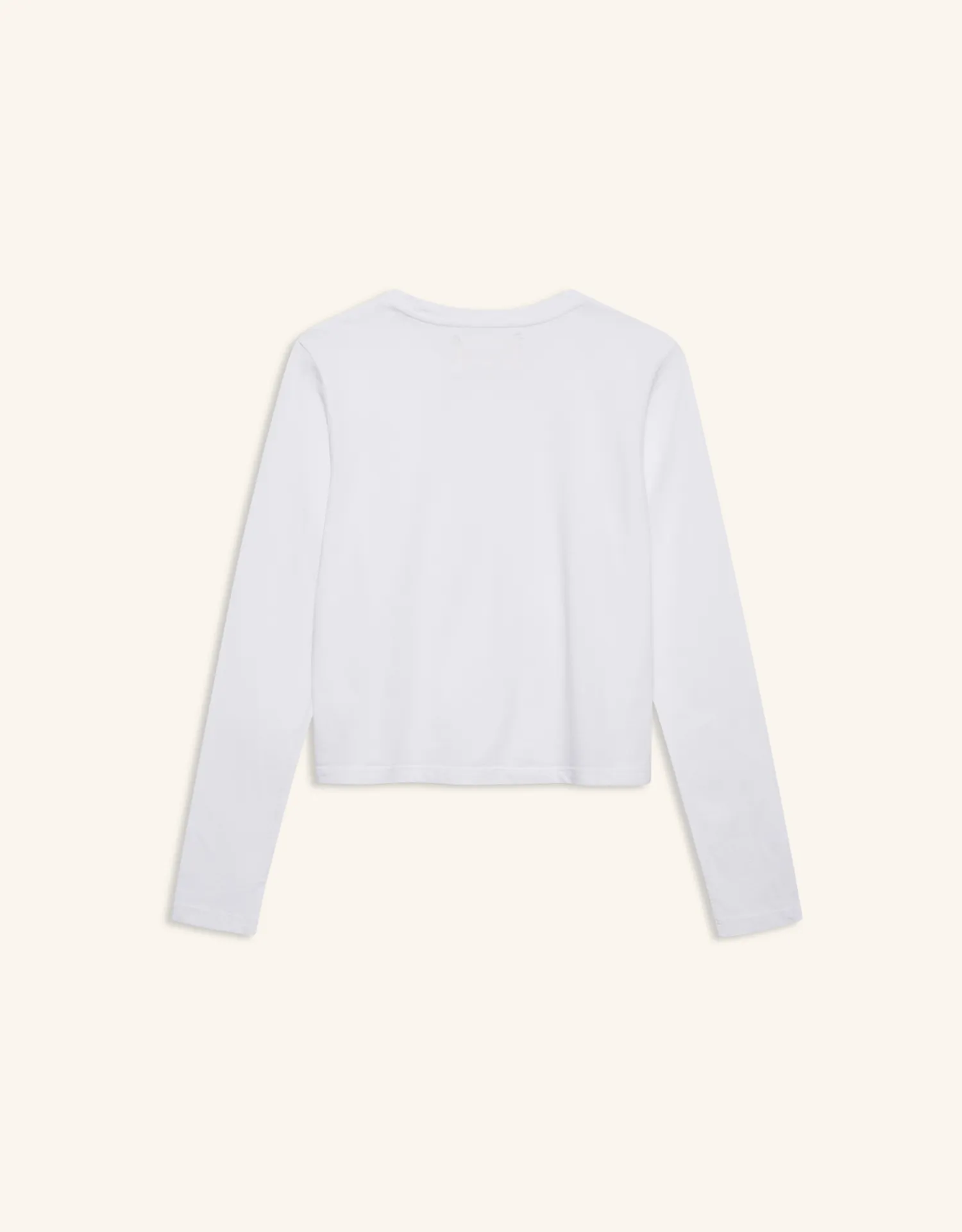 Austin Long Sleeve Tee - White sold by The Wheat Collection product image thumbnail 5