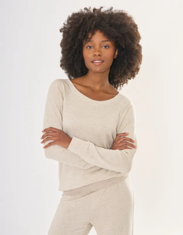 Bel Air Sweatshirt - Oatmeal sold by The Wheat Collection