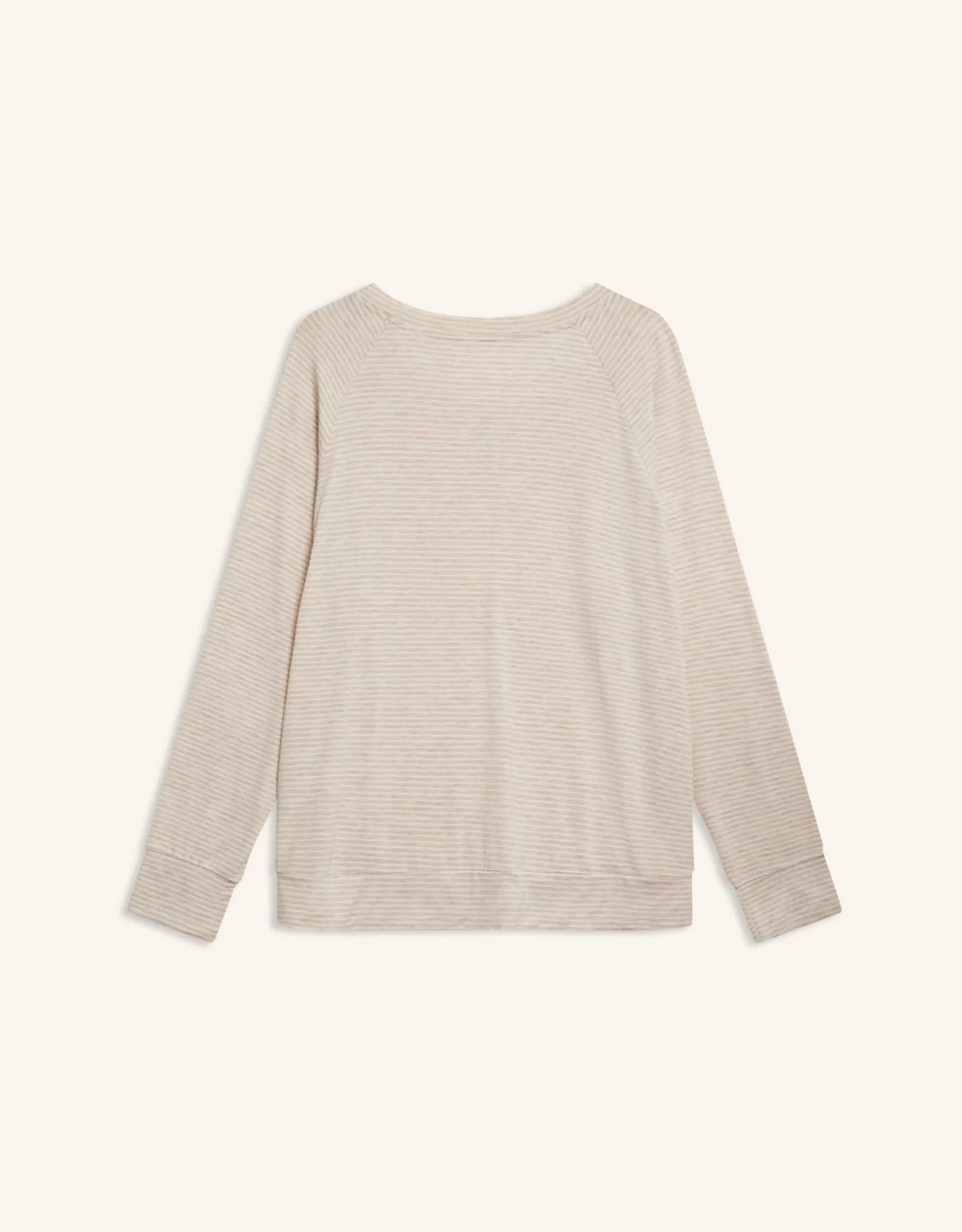 Bel Air Sweatshirt - Oatmeal and White Stripe sold by The Wheat Collection product image thumbnail 5