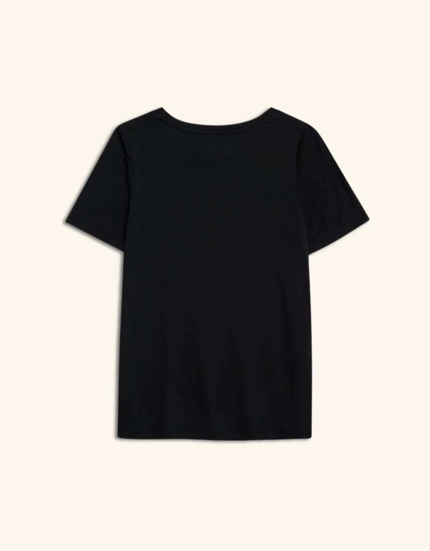 Boston Scoop Neck Tee - Black sold by The Wheat Collection product image thumbnail 5