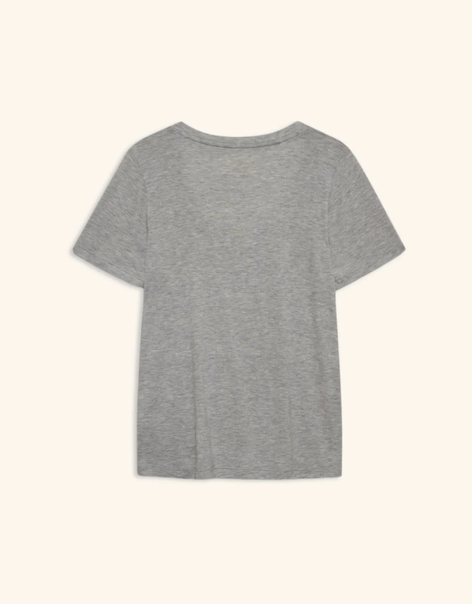 Boston Scoop Neck Tee - Heather Grey sold by The Wheat Collection product image thumbnail 5