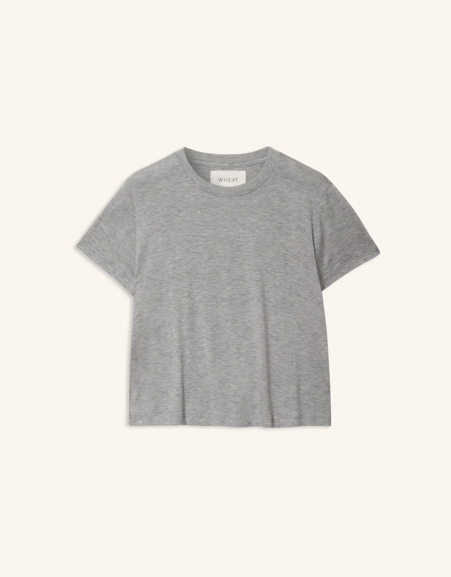 Brooklyn Tee - Heather Grey sold by The Wheat Collection product image thumbnail 4