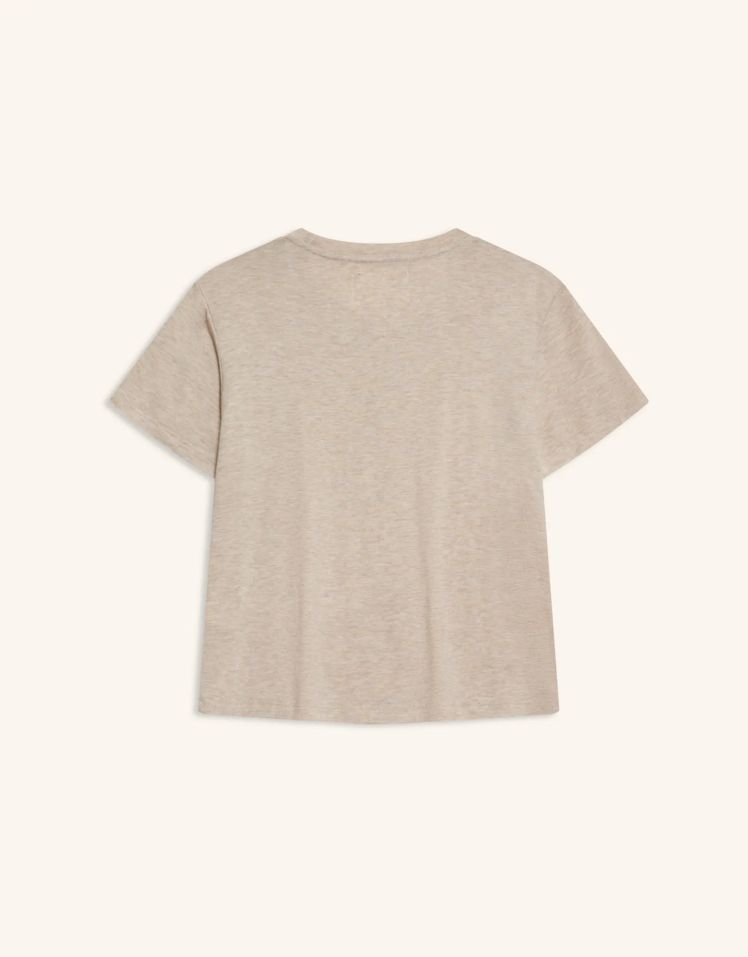 Brooklyn Tee - Oatmeal sold by The Wheat Collection product image thumbnail 5
