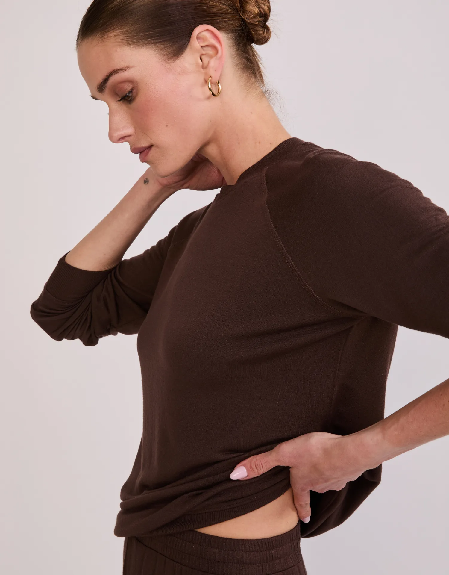 Nashville Sweatshirt - Espresso sold by The Wheat Collection product image thumbnail 3