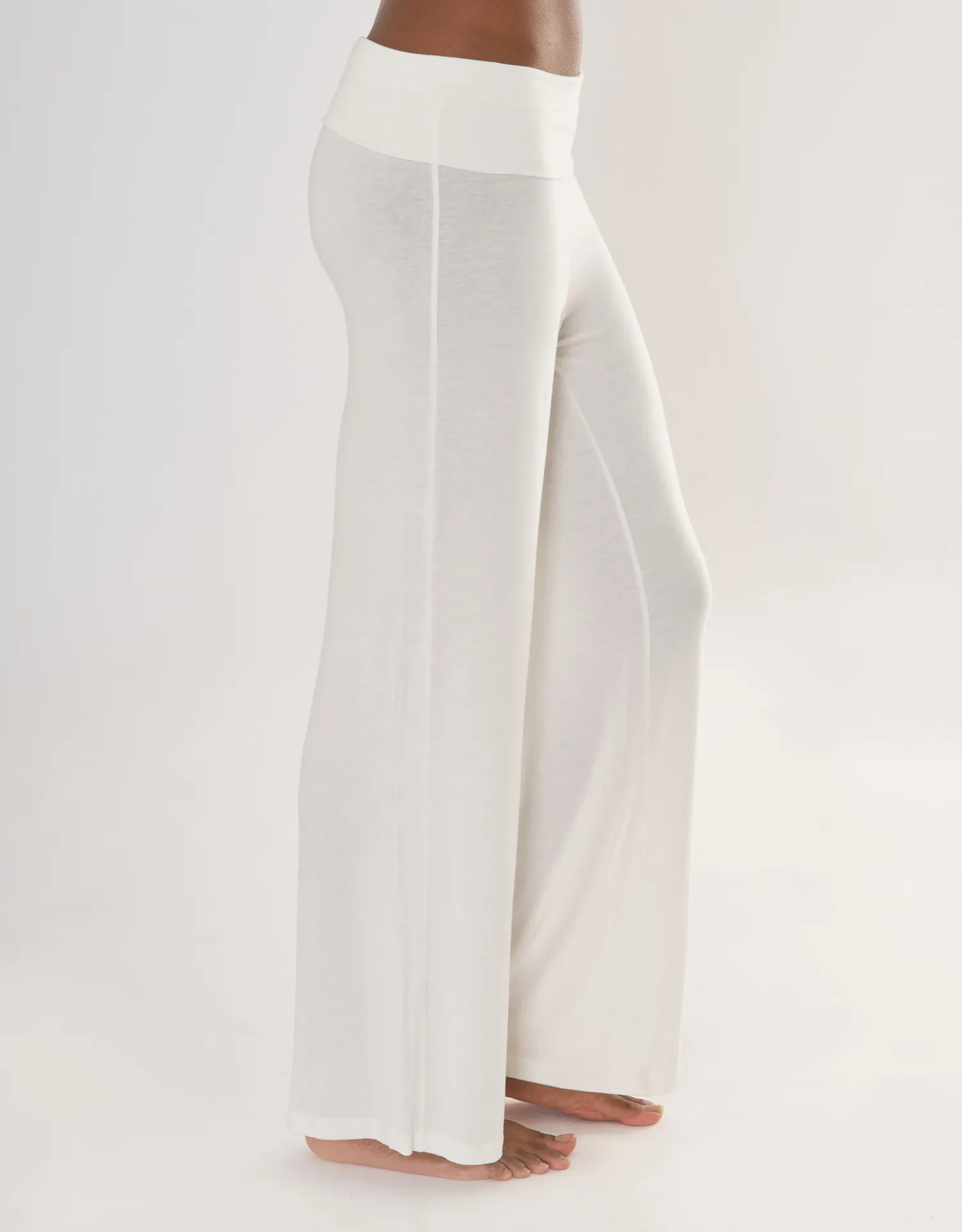 Jackson Lounge Pant - White sold by The Wheat Collection product image thumbnail 2