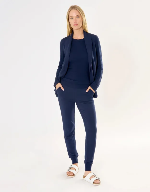Los Angeles Jogger - Navy sold by The Wheat Collection