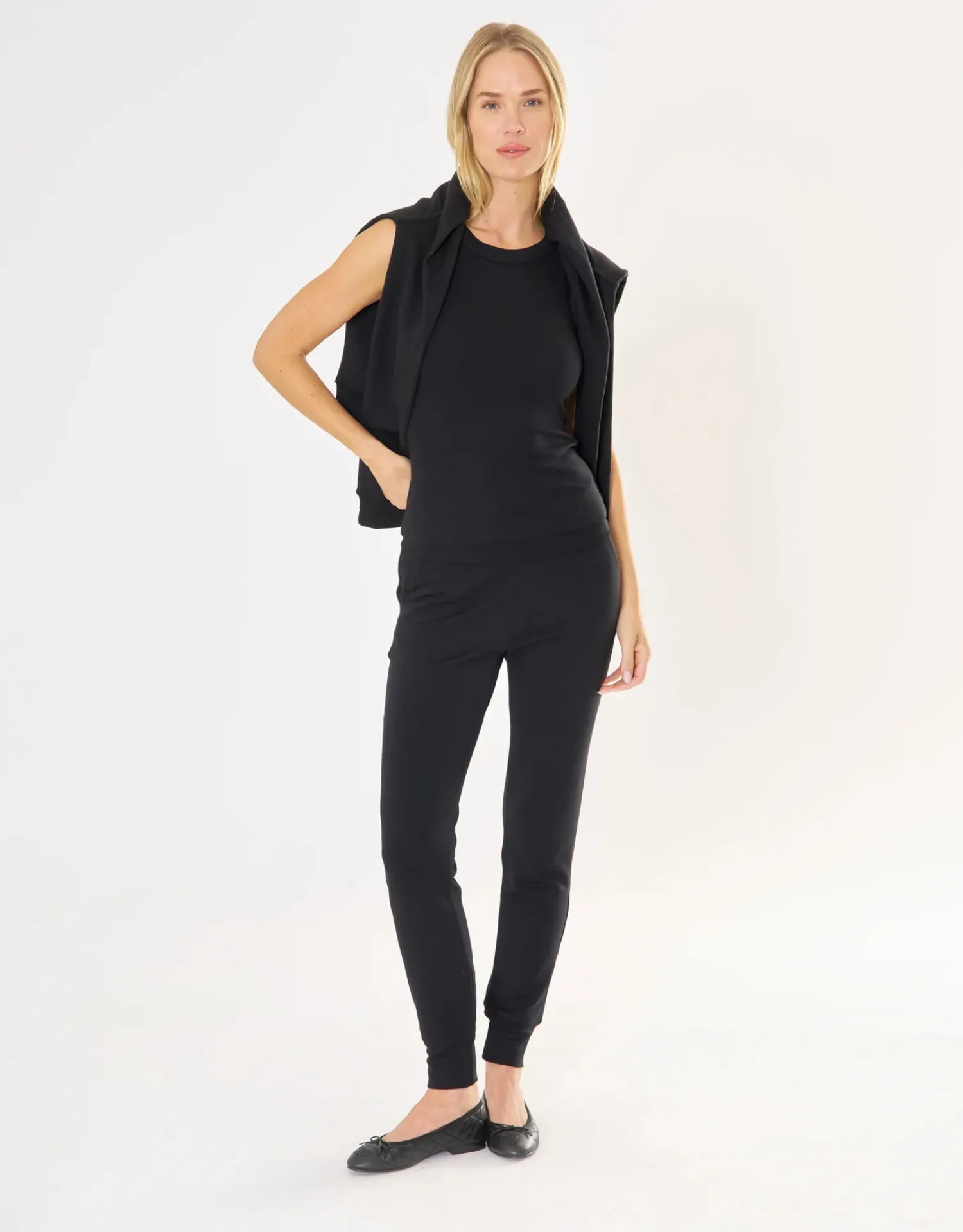 Los Angeles Jogger - Black sold by The Wheat Collection