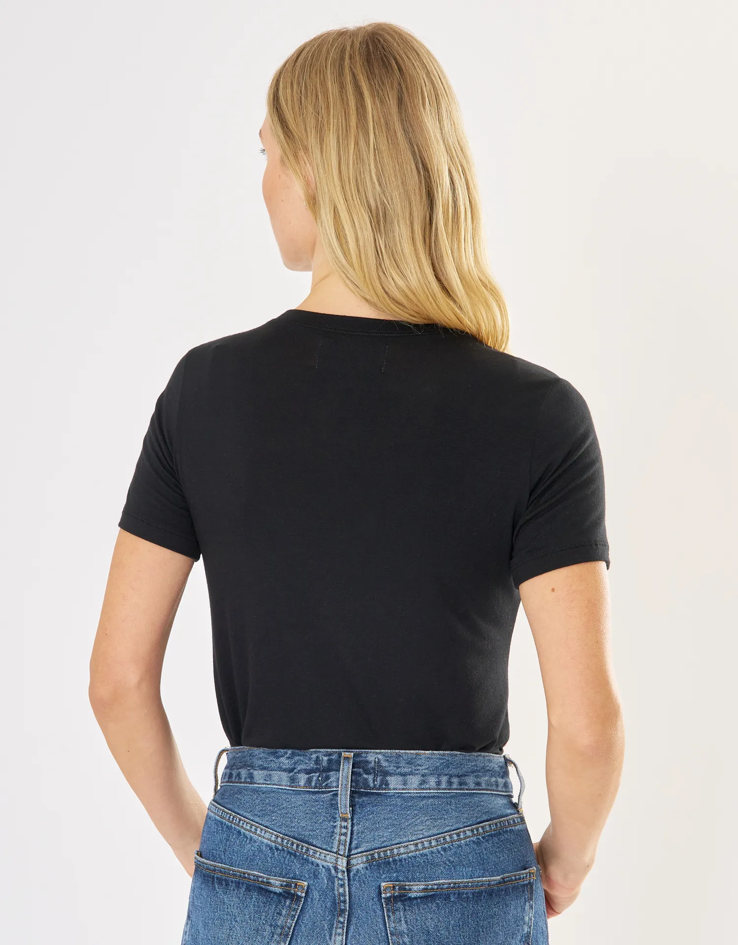 Monte Carlo Henley - Black sold by The Wheat Collection product image thumbnail 2