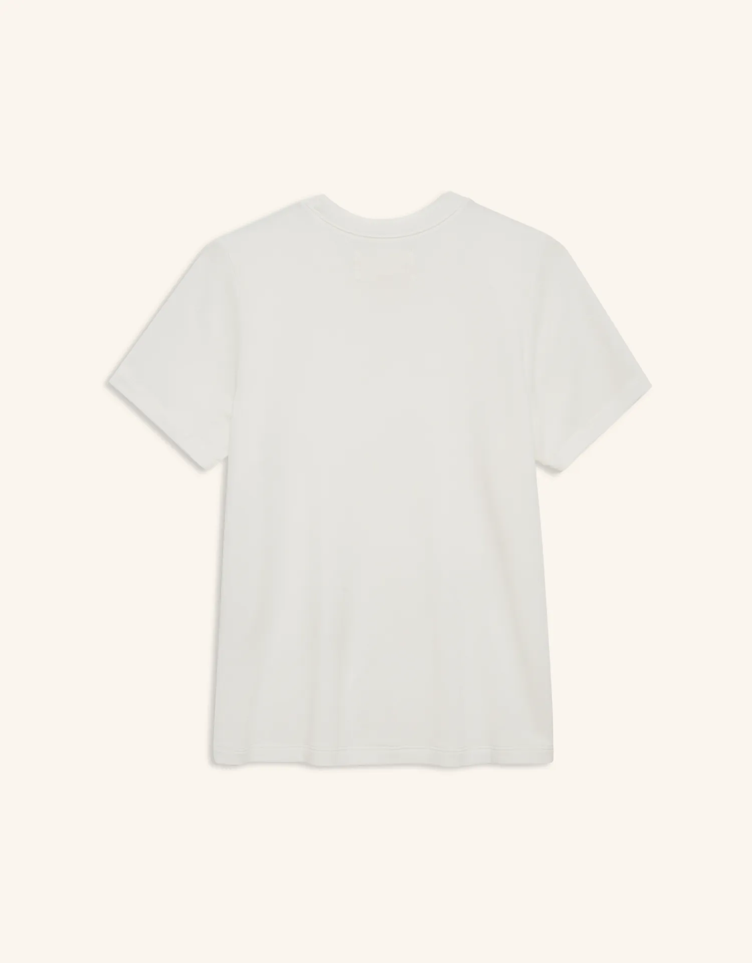 St. Tropez Crew Neck Tee - White sold by The Wheat Collection product image thumbnail 5