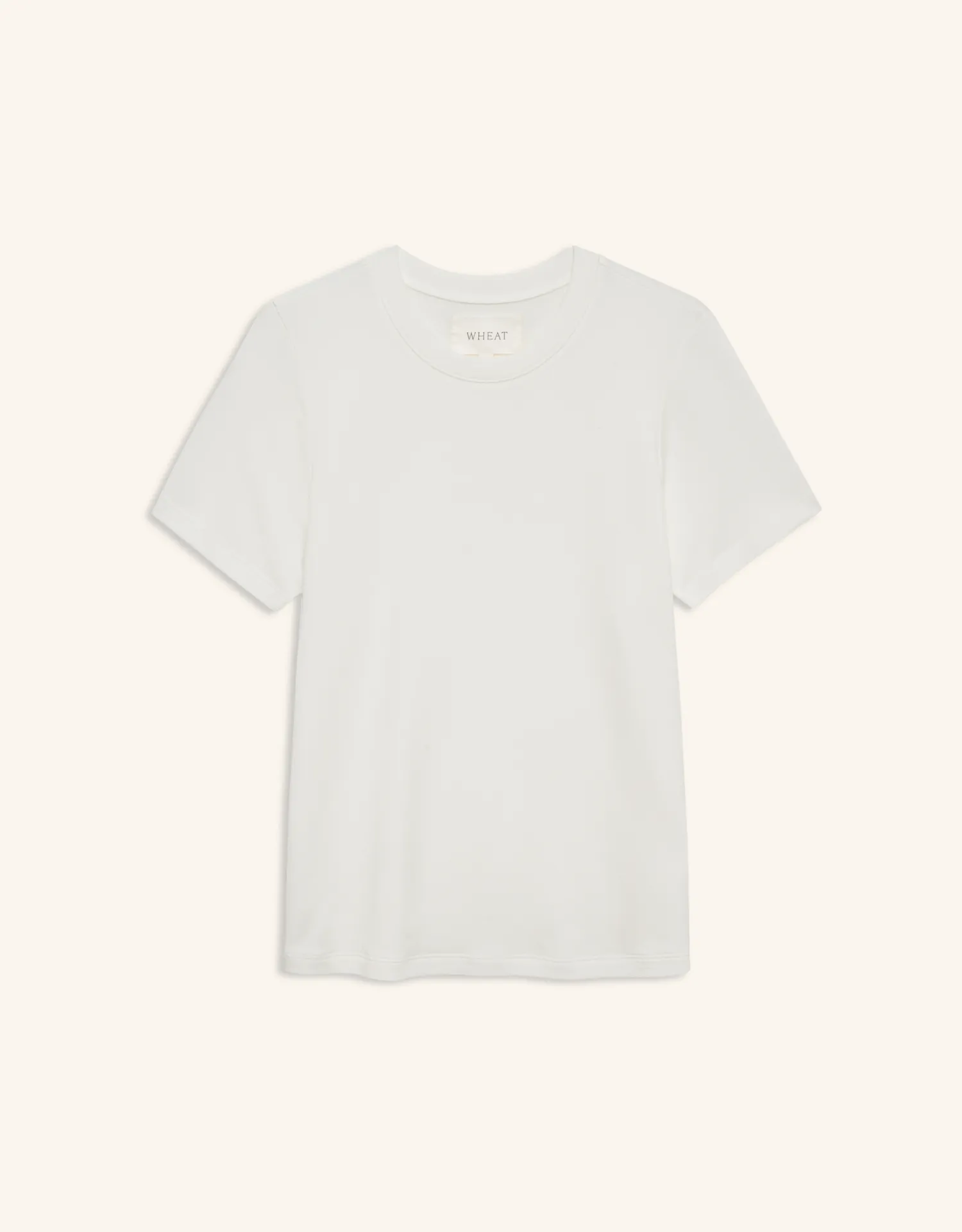St. Tropez Crew Neck Tee - White sold by The Wheat Collection product image thumbnail 4