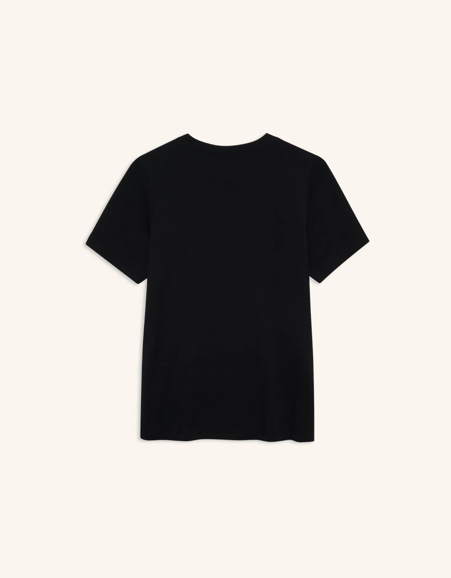 St. Tropez Crew Neck Tee - Black sold by The Wheat Collection product image thumbnail 4