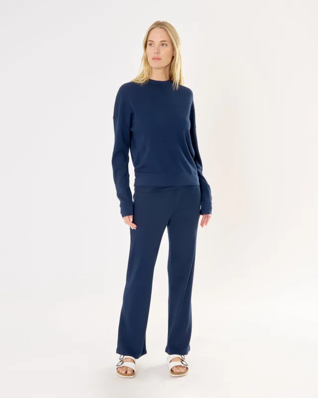 Telluride Thermal Pant - Navy sold by The Wheat Collection