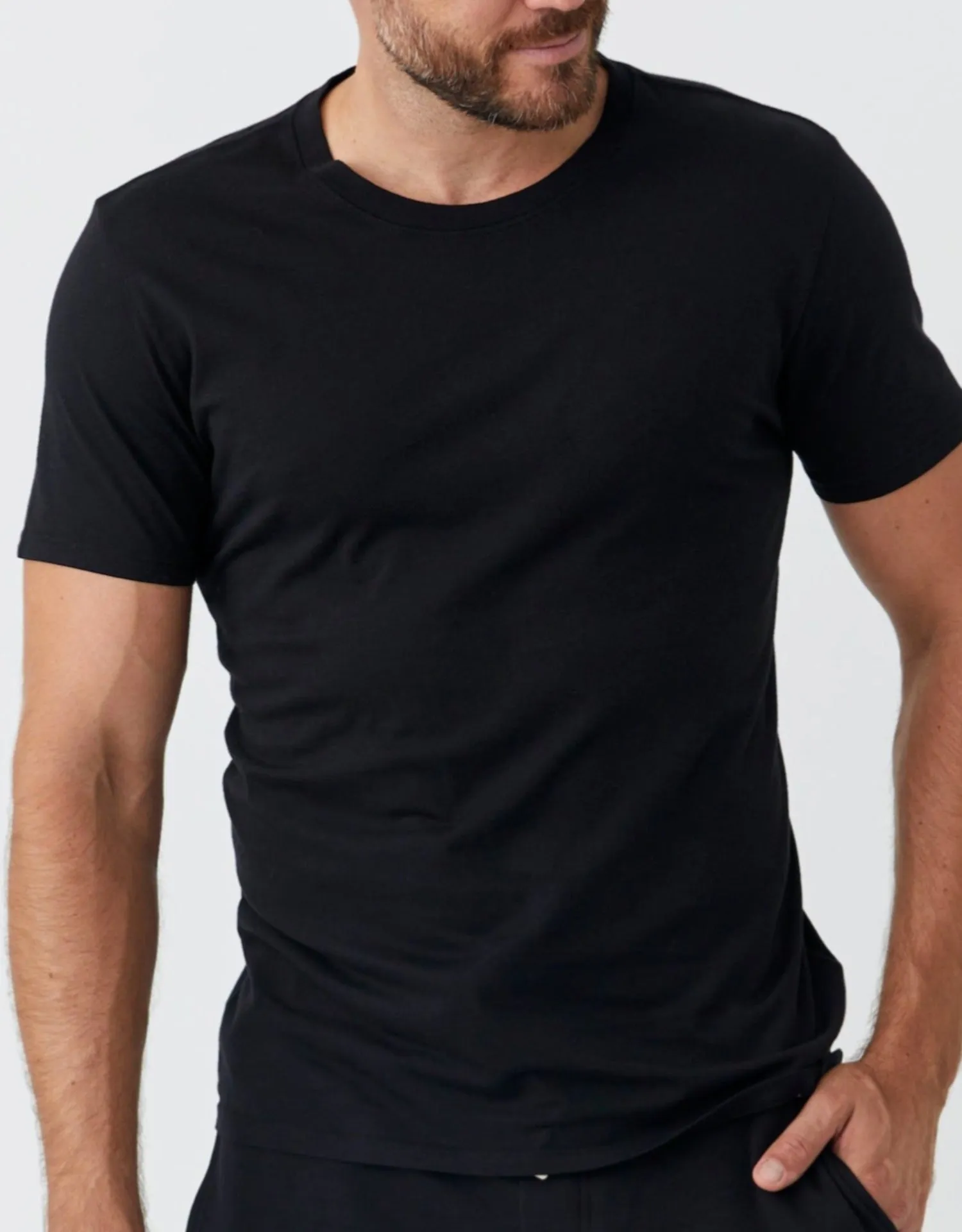 Ojai Tee - Black sold by The Wheat Collection product image thumbnail 3