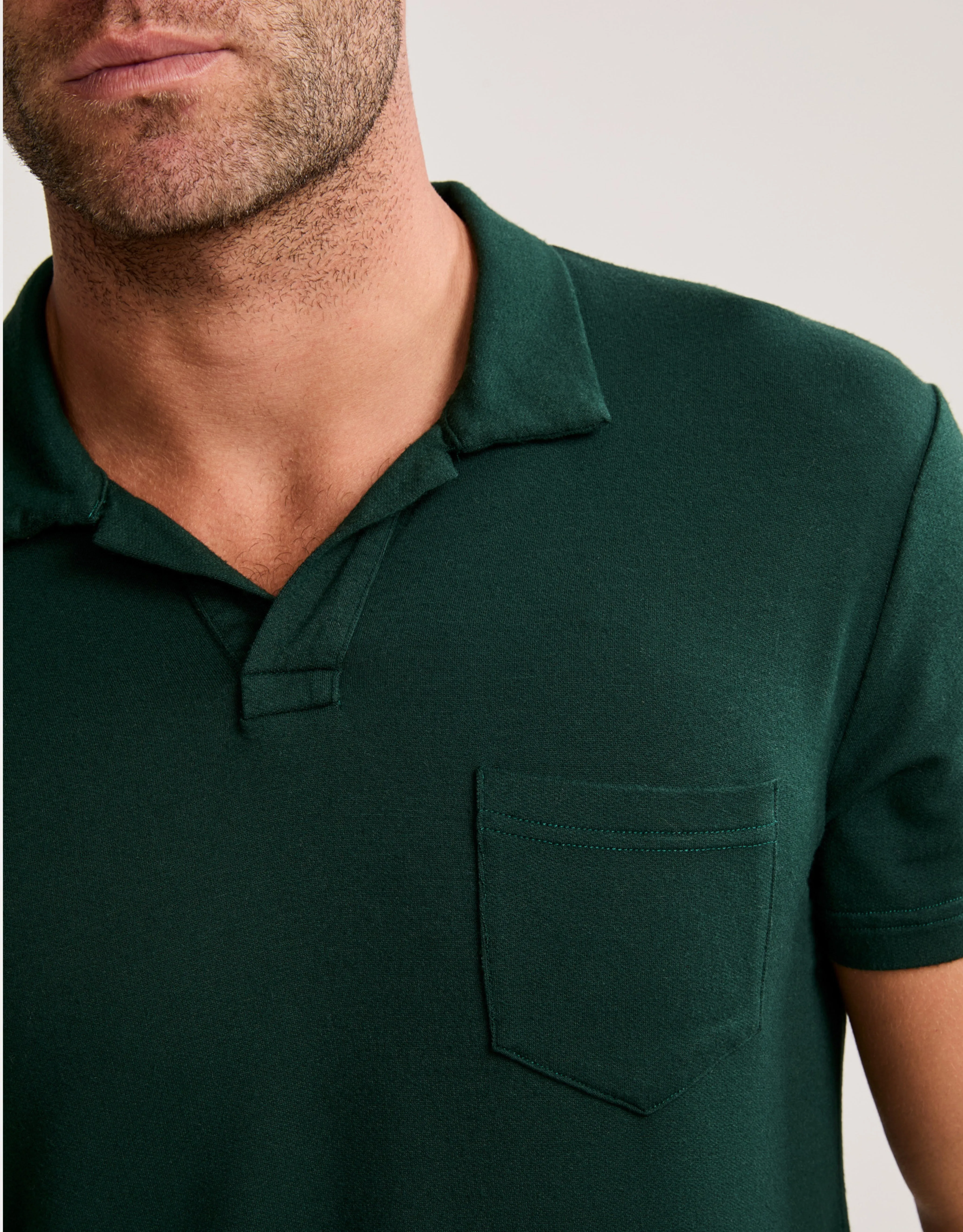 Kennebunk Polo - Pine sold by The Wheat Collection product image thumbnail 2