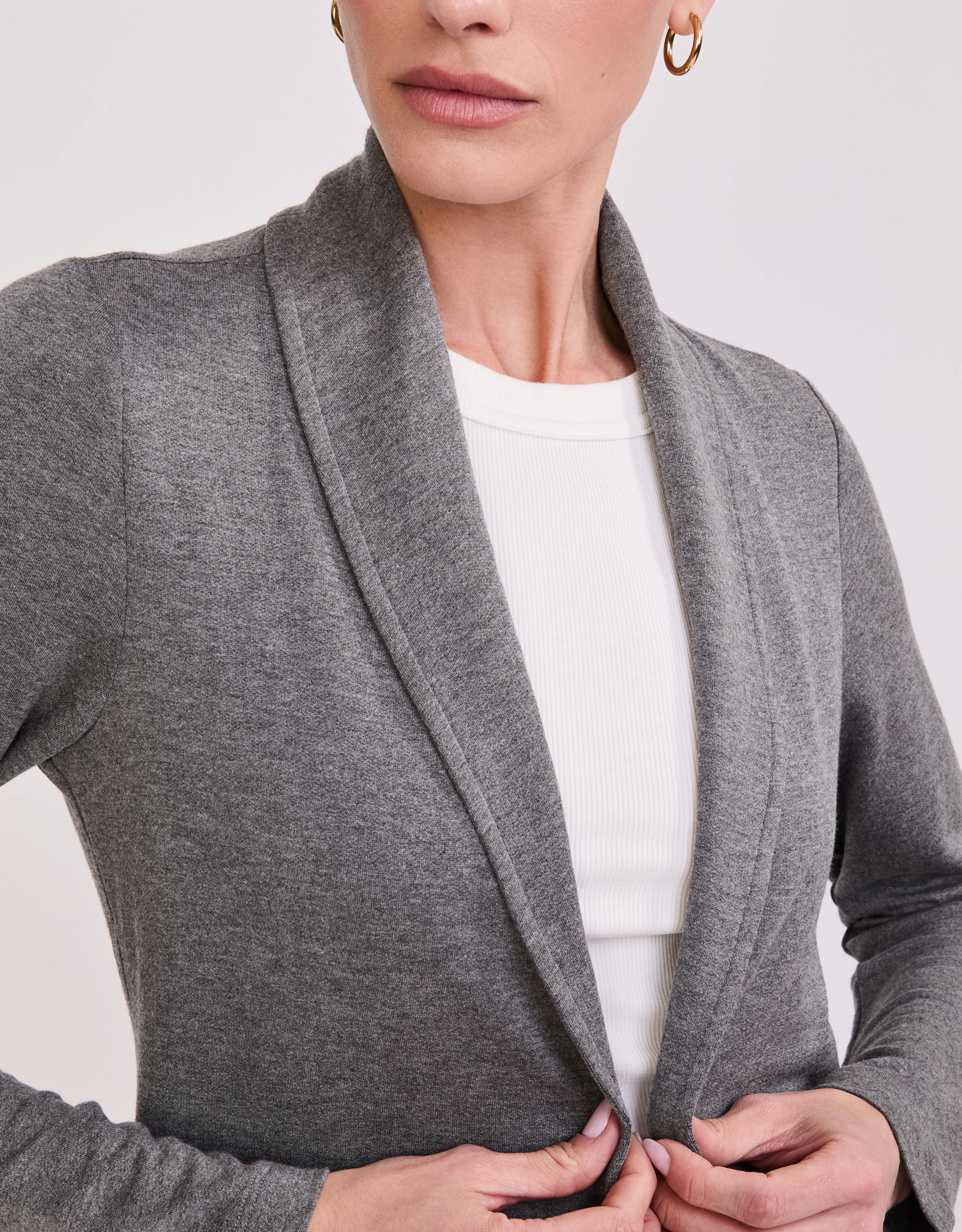 London Blazer - Charcoal sold by The Wheat Collection product image thumbnail 2