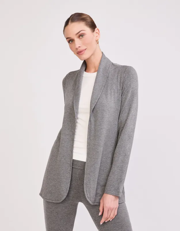 London Blazer - Charcoal made by The Wheat Collection