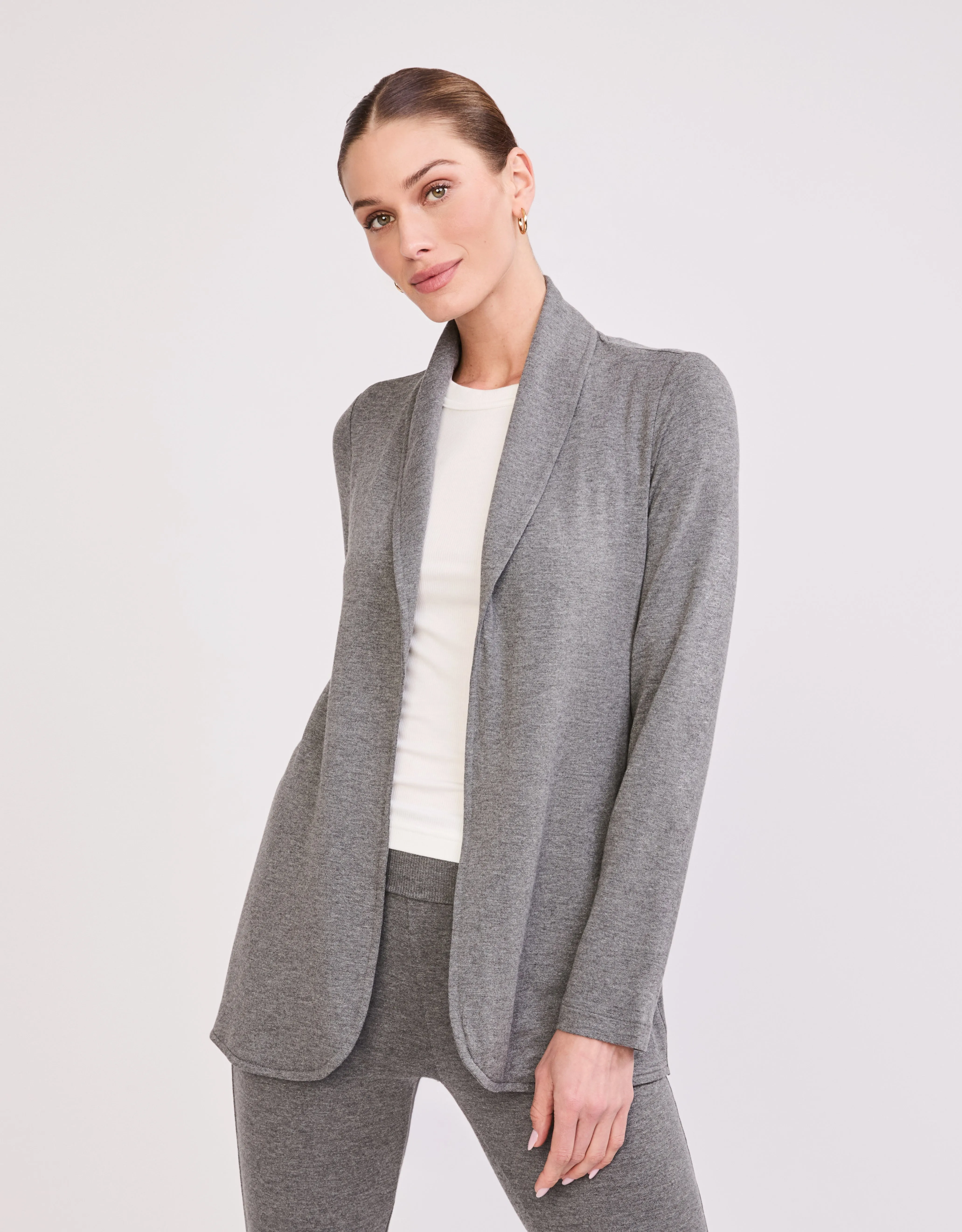 London Blazer - Charcoal sold by The Wheat Collection