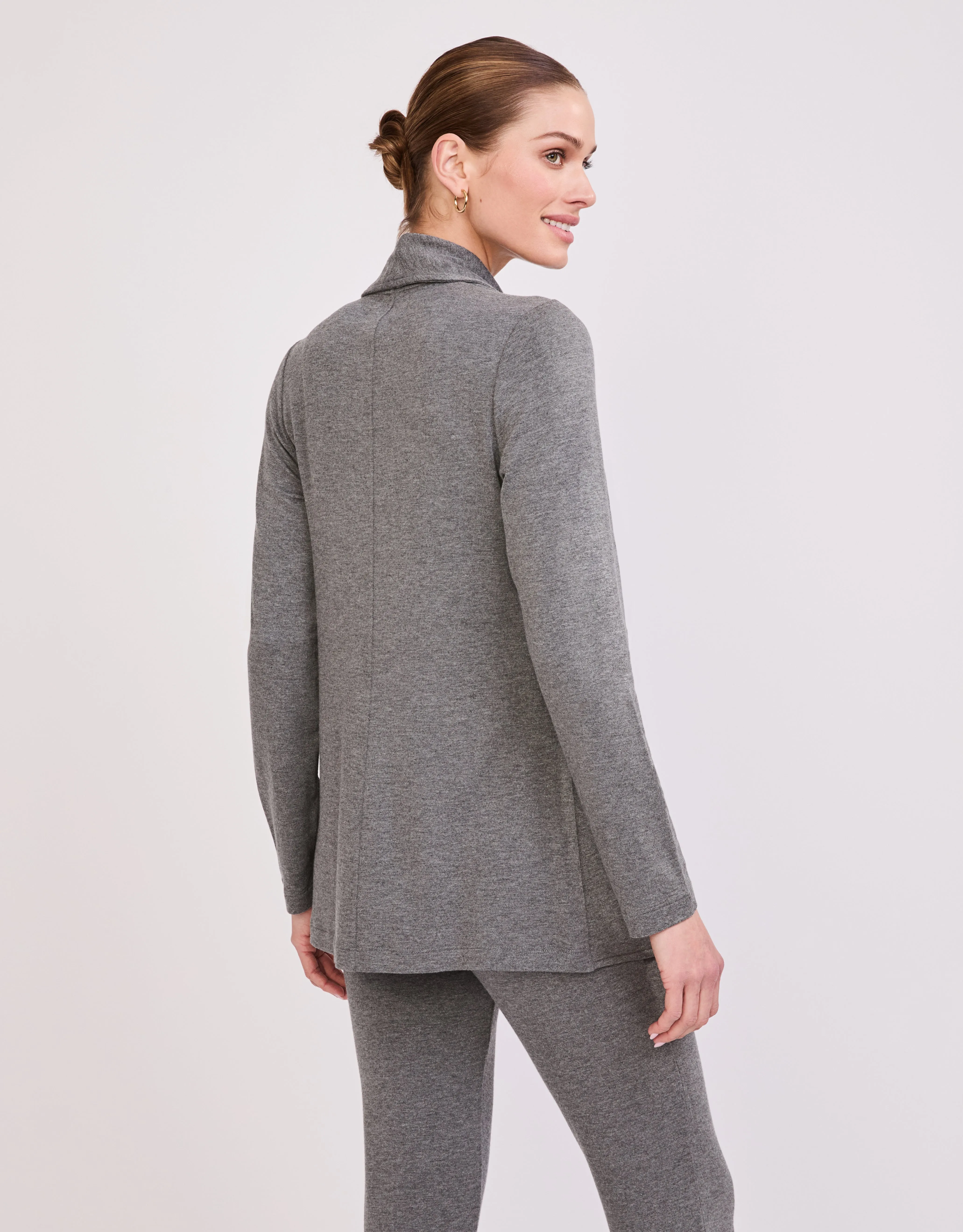 London Blazer - Charcoal sold by The Wheat Collection product image thumbnail 3