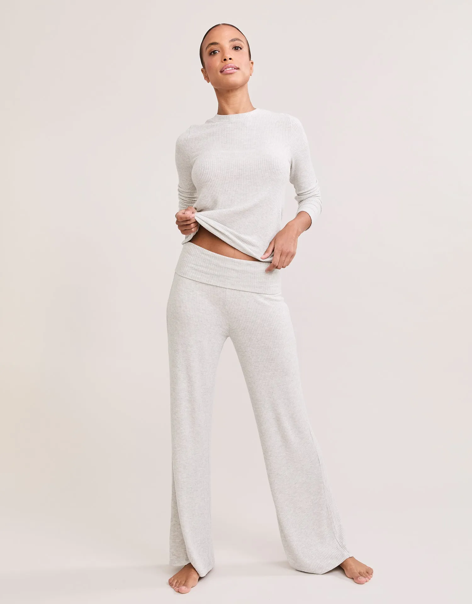 Hudson Hatchi Lounge Pant - Heather Ash sold by The Wheat Collection product image thumbnail 2