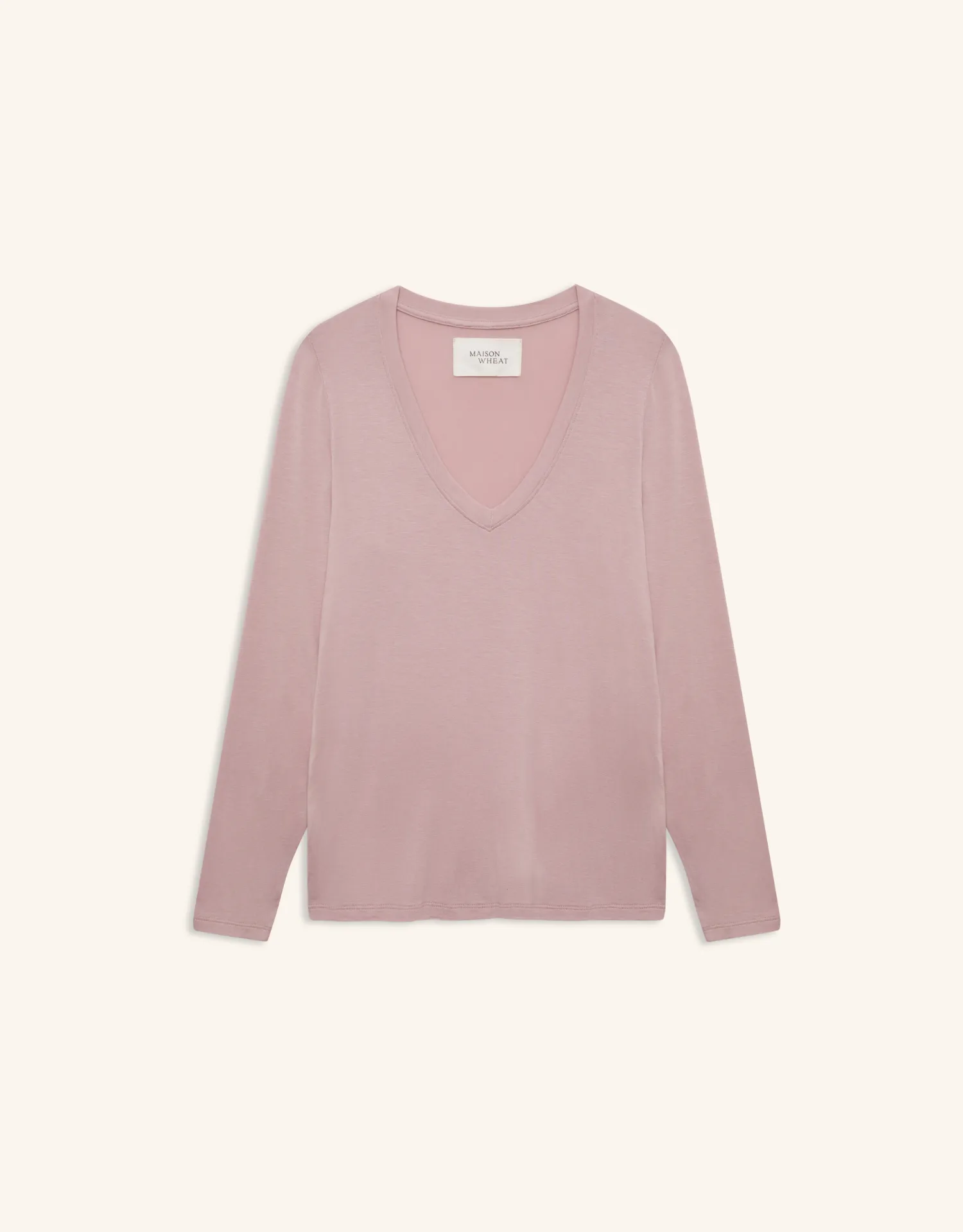 Memphis Long Sleeve V Neck Tee - Wildflower sold by The Wheat Collection product image thumbnail 3