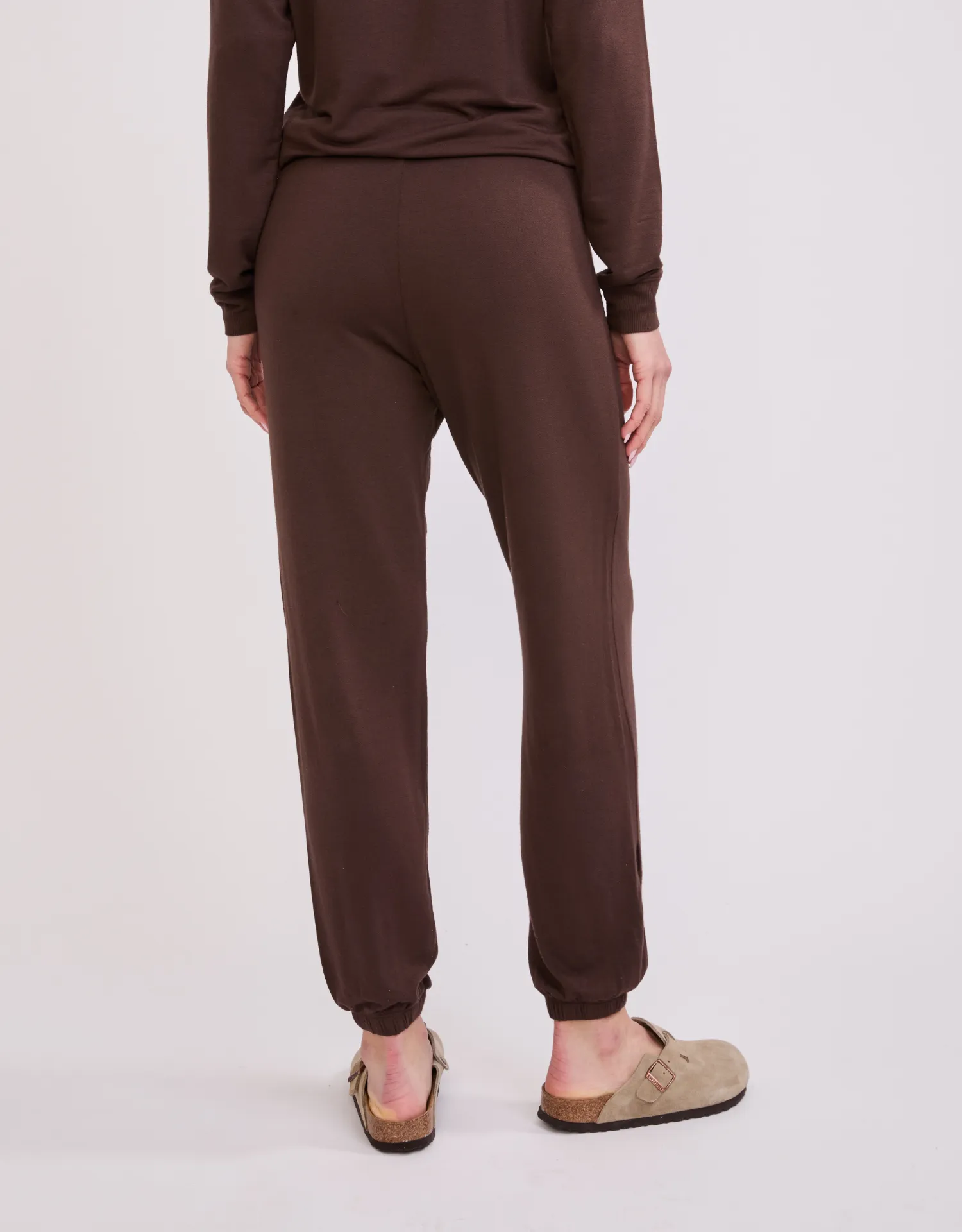 Alexandria Sweatpant - Espresso sold by The Wheat Collection product image thumbnail 4
