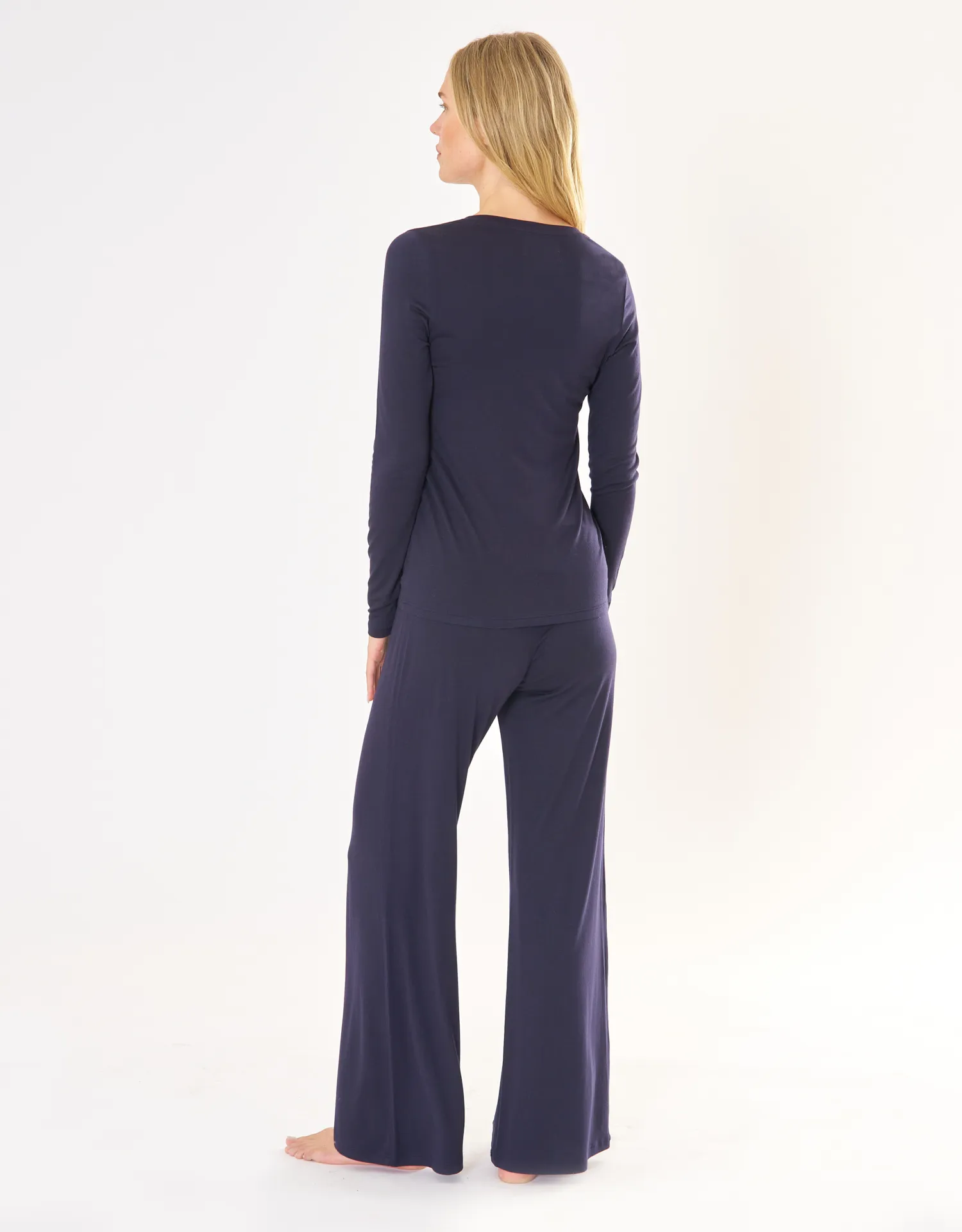 Jackson Lounge Pant - Navy sold by The Wheat Collection product image thumbnail 3