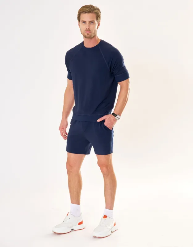 Nantucket Short - Navy sold by The Wheat Collection
